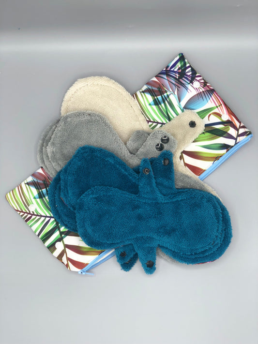 Care instructions for cloth reusable sanitary pads