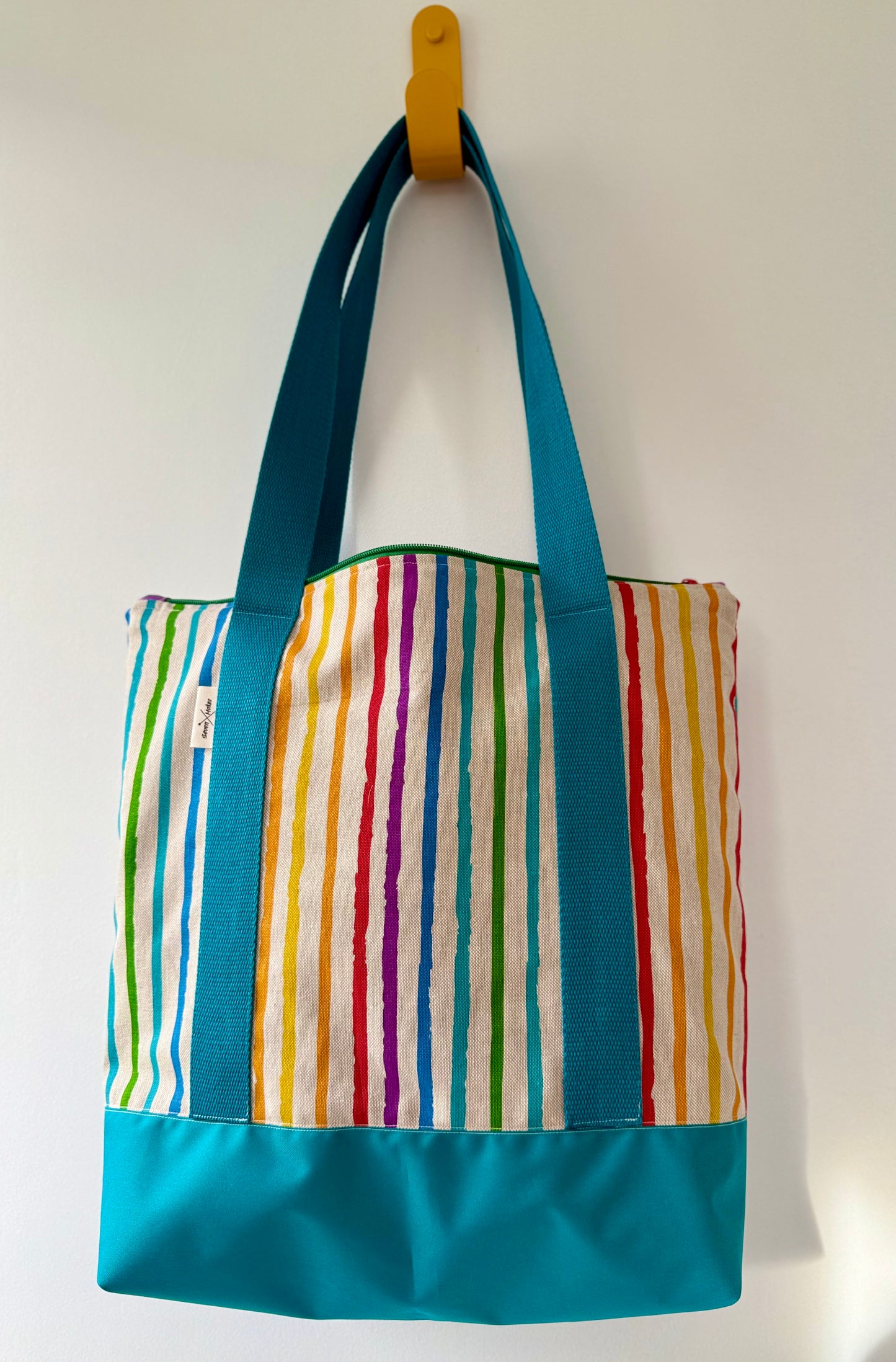 Rainbow Shoulder Bag - waterproof base, 100% recycled lining