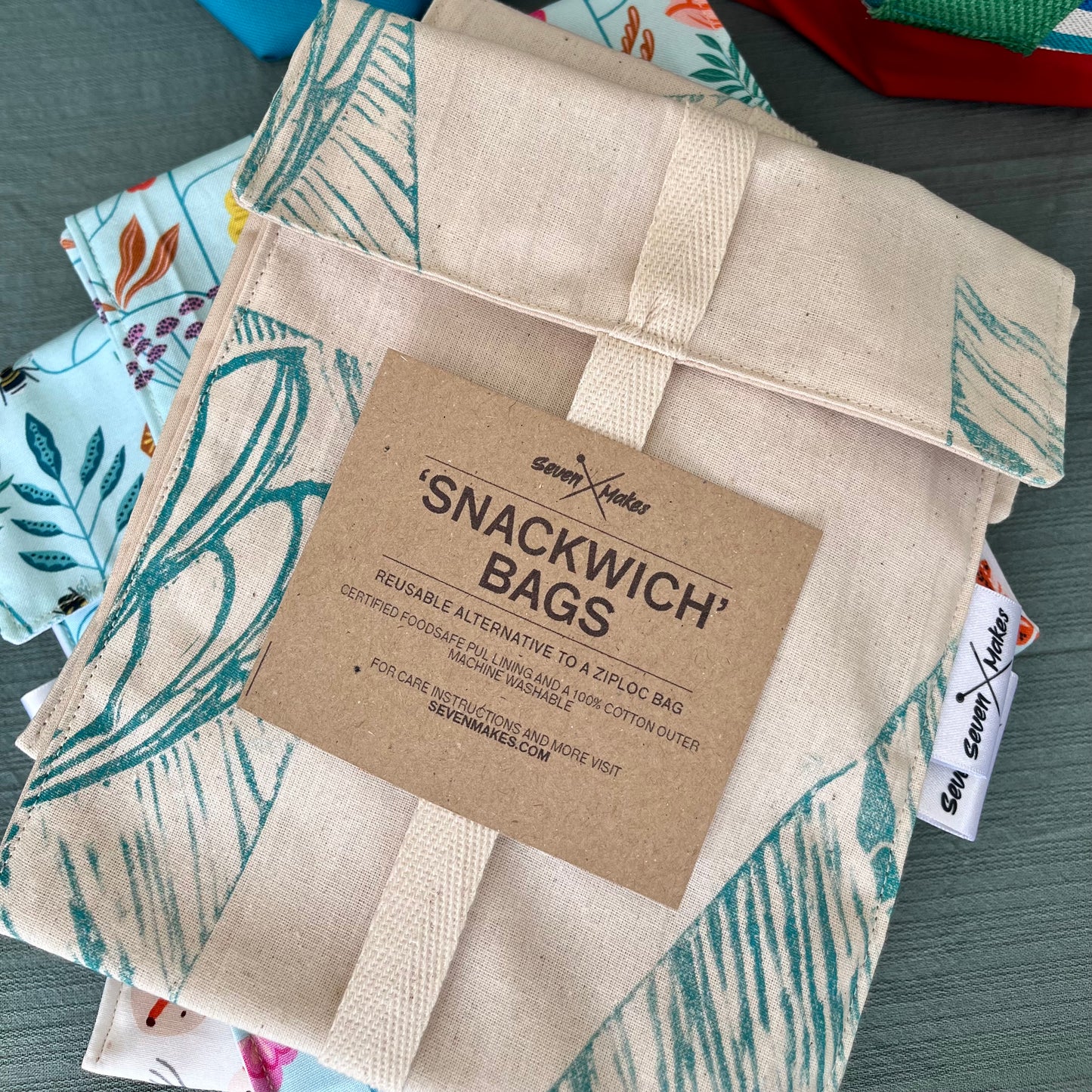 Kitchen bundle - hand printed dragonfly