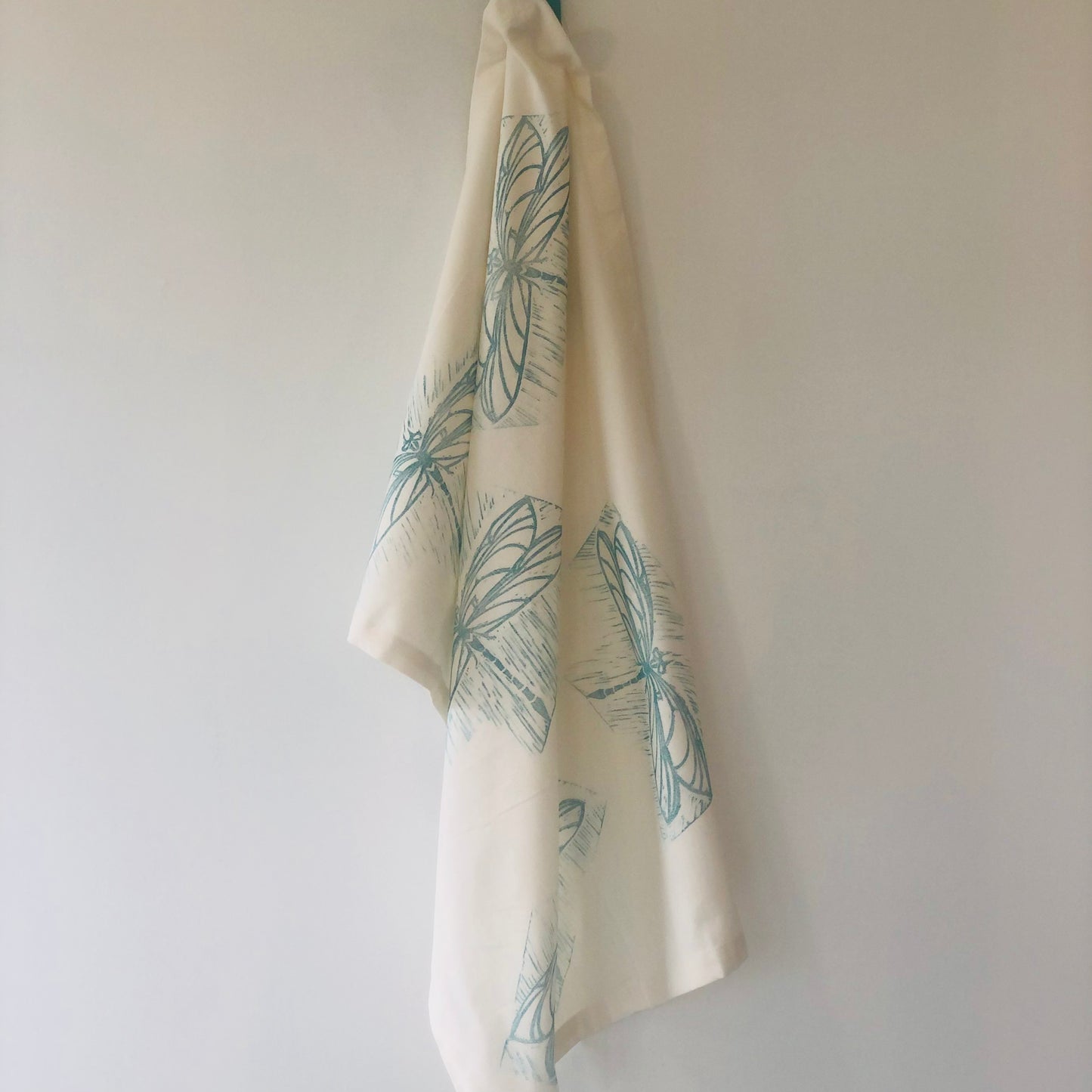 Kitchen bundle - hand printed dragonfly