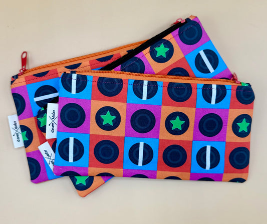 Roller derby zipper bag