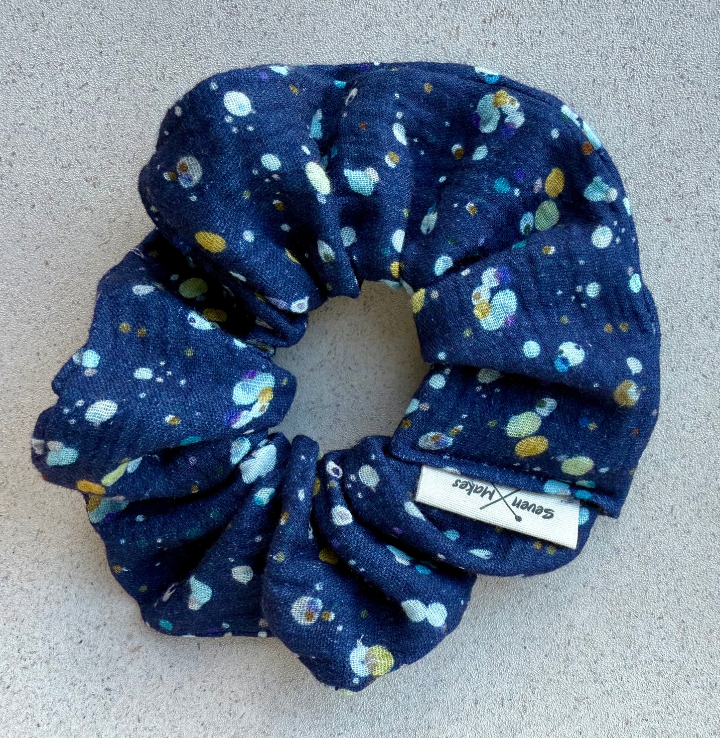 Cotton Gauze Scrunchies
