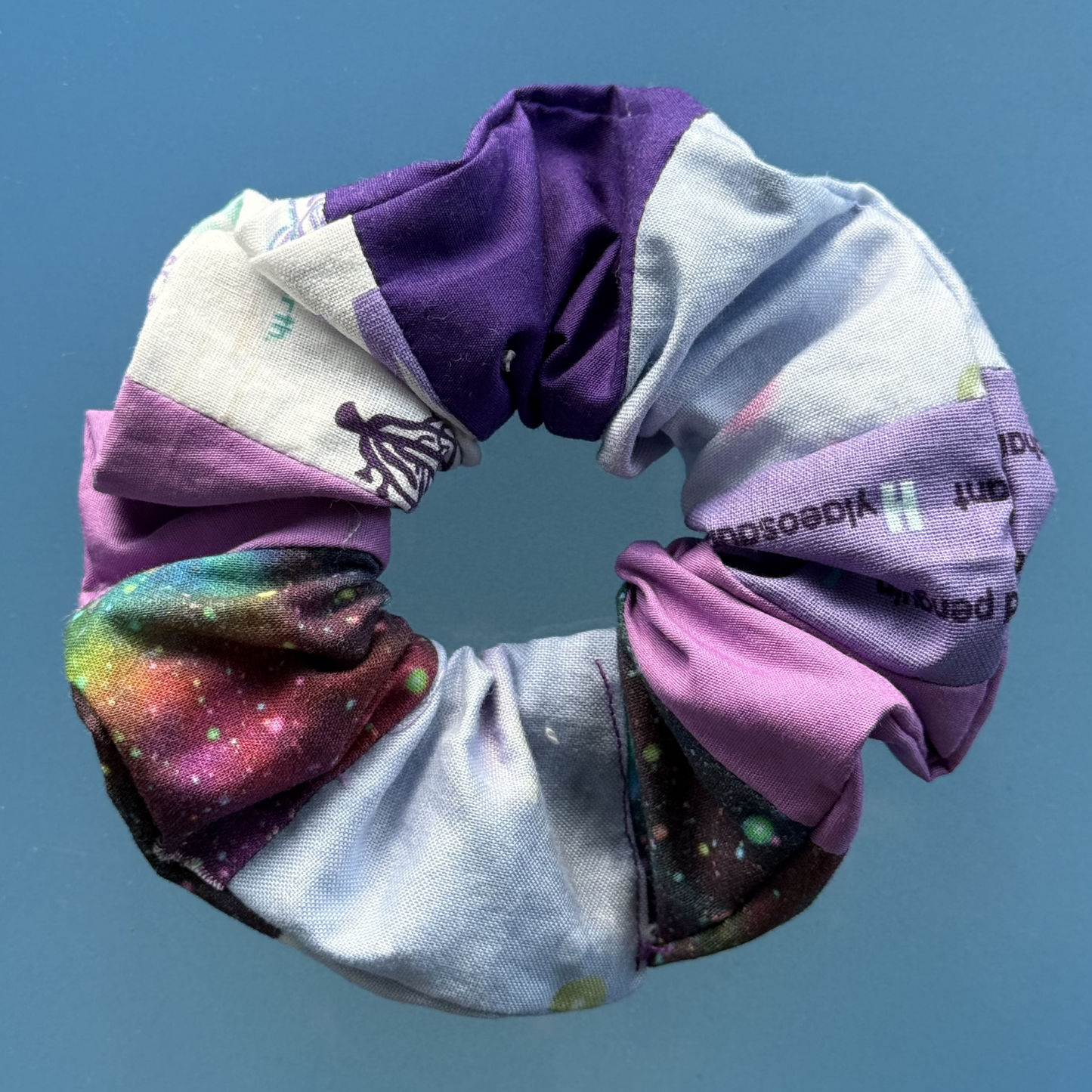 Scrunchies made from fabric scraps - zero waste accessories - green living