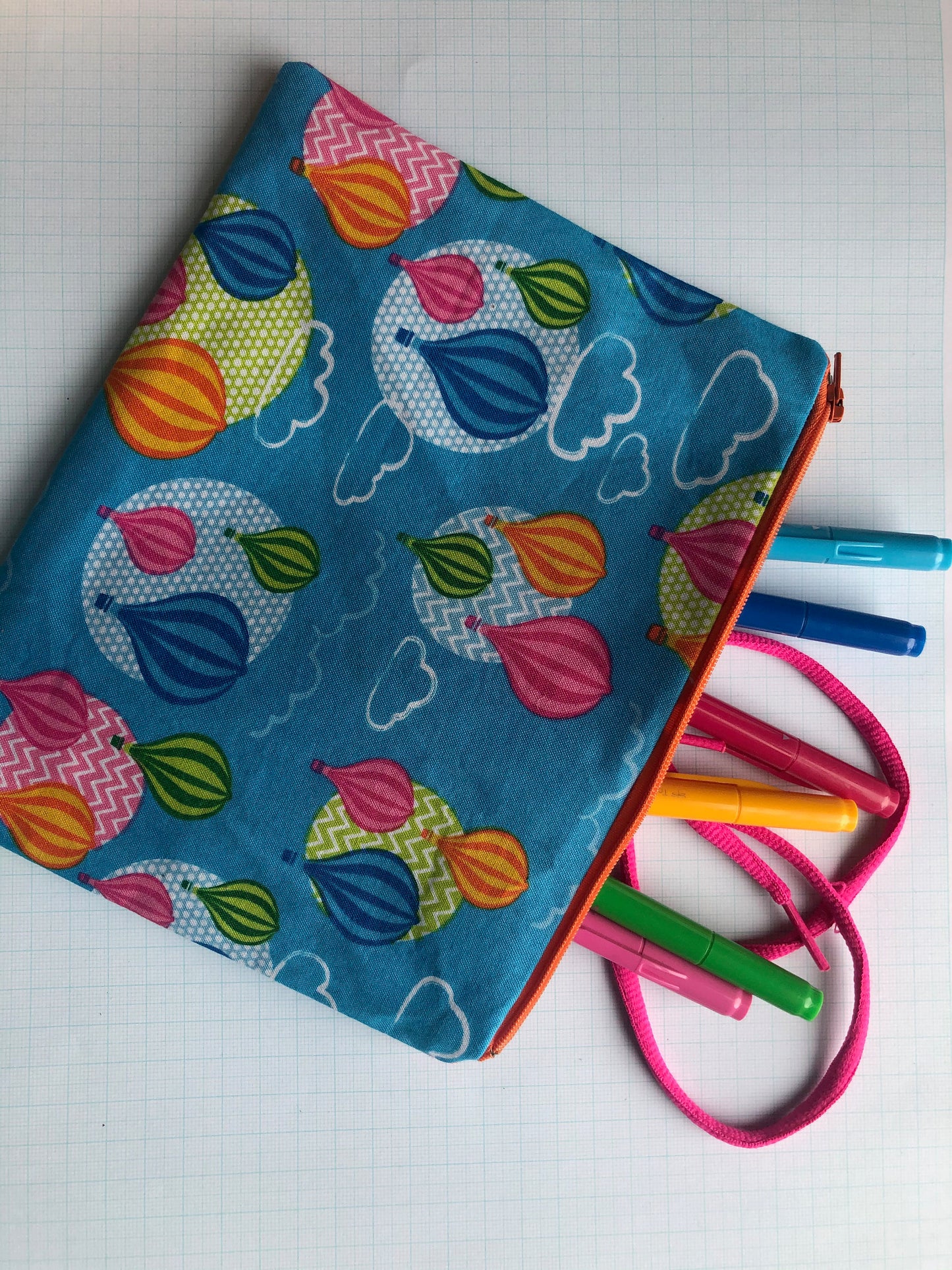 Up! Up! and Away! Zipper Pouch