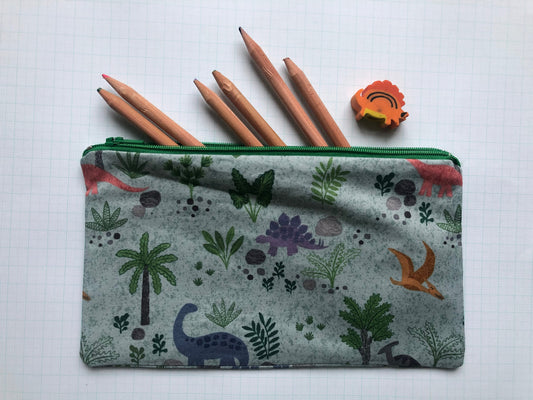 Dinosaurs Zipper Pouches