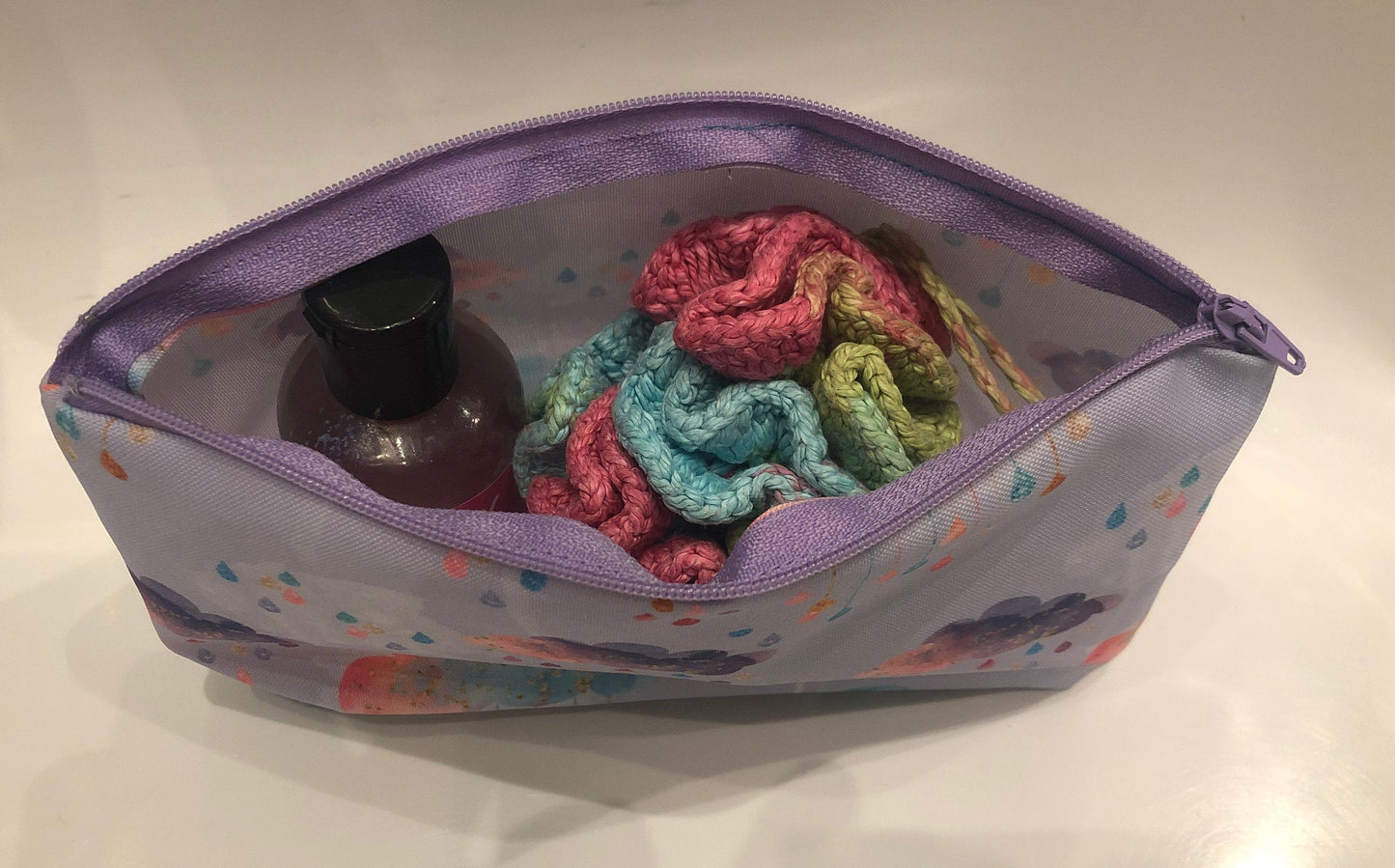 Waterproof Zipper Bag, Wash Bag