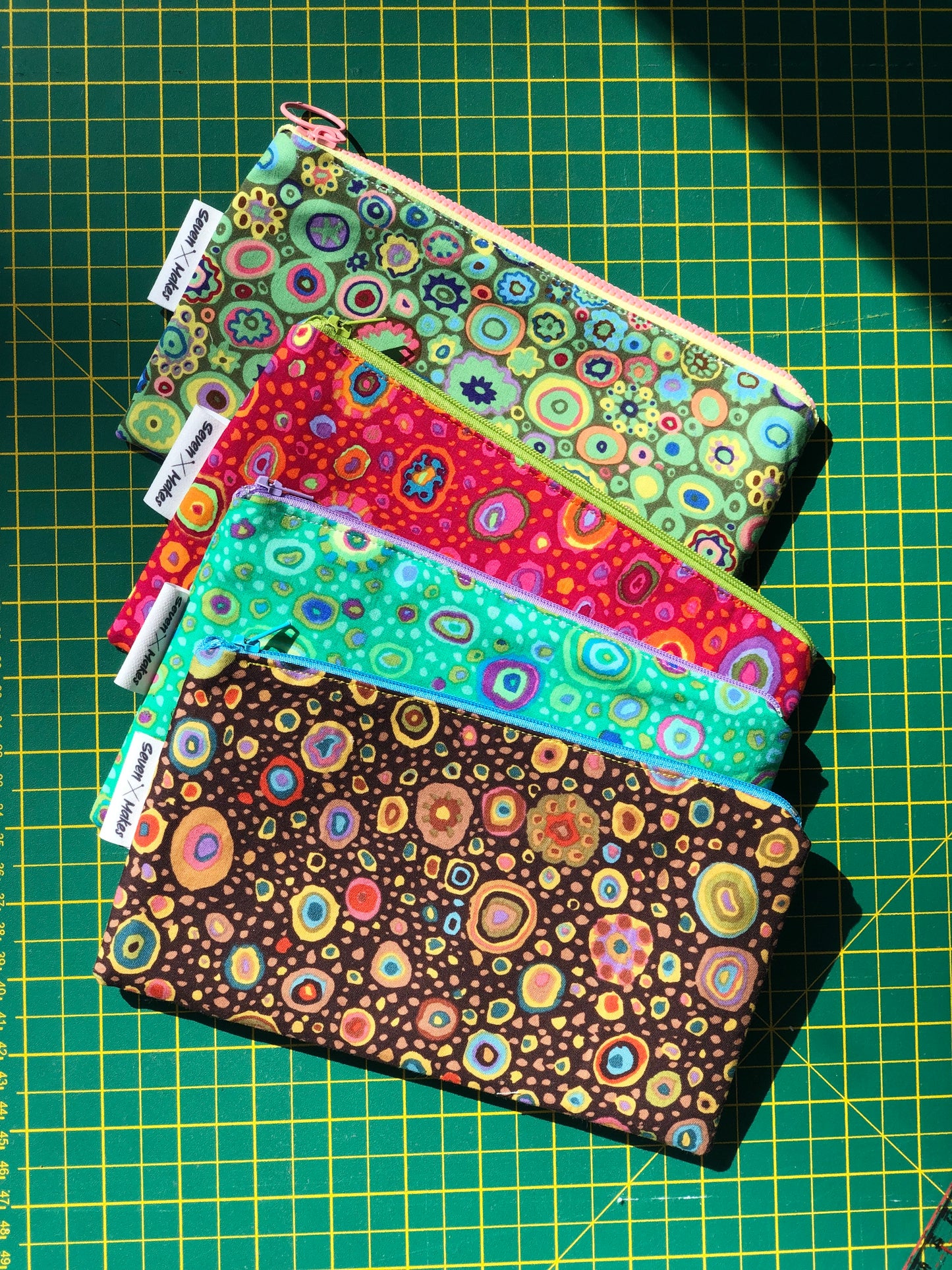 Kaffe fasset lined zipper bag