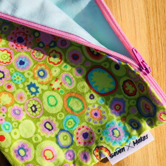 Kaffe fasset lined zipper bag