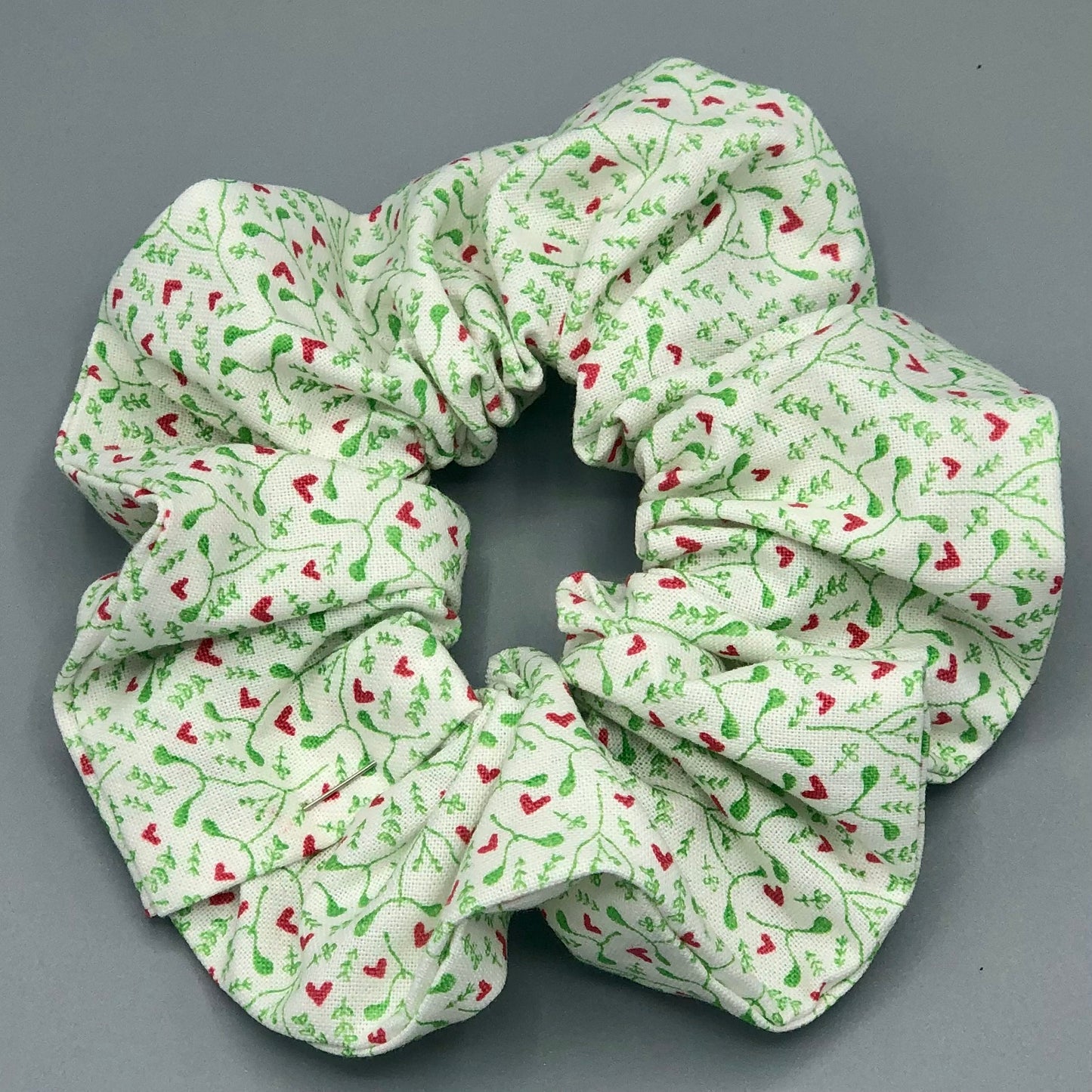 Festive Fabric Hair Scrunchies