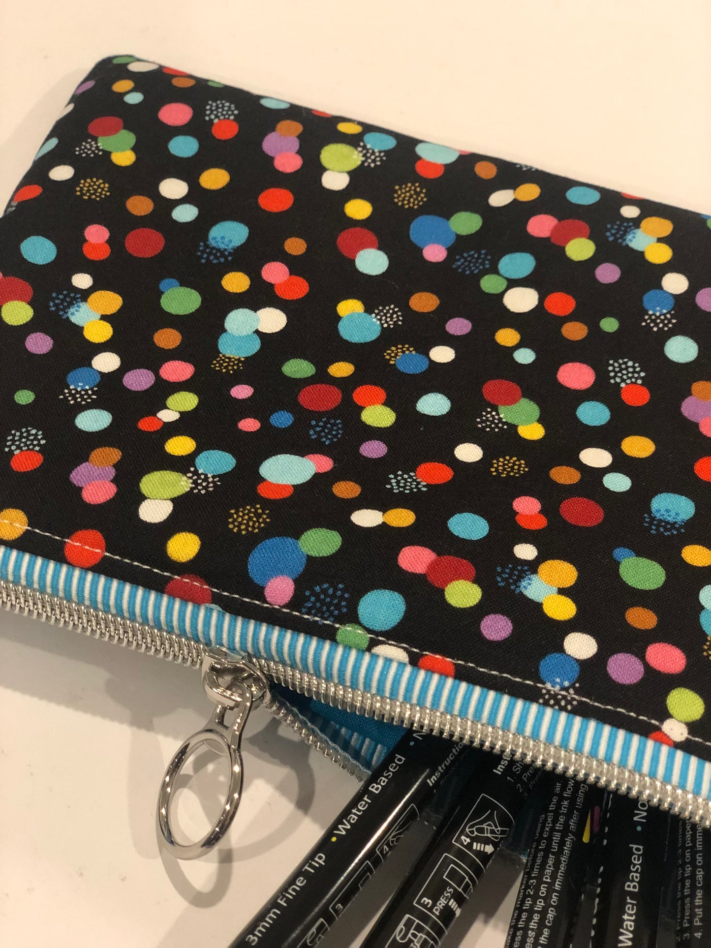 Just Dotty Zipper Pouch