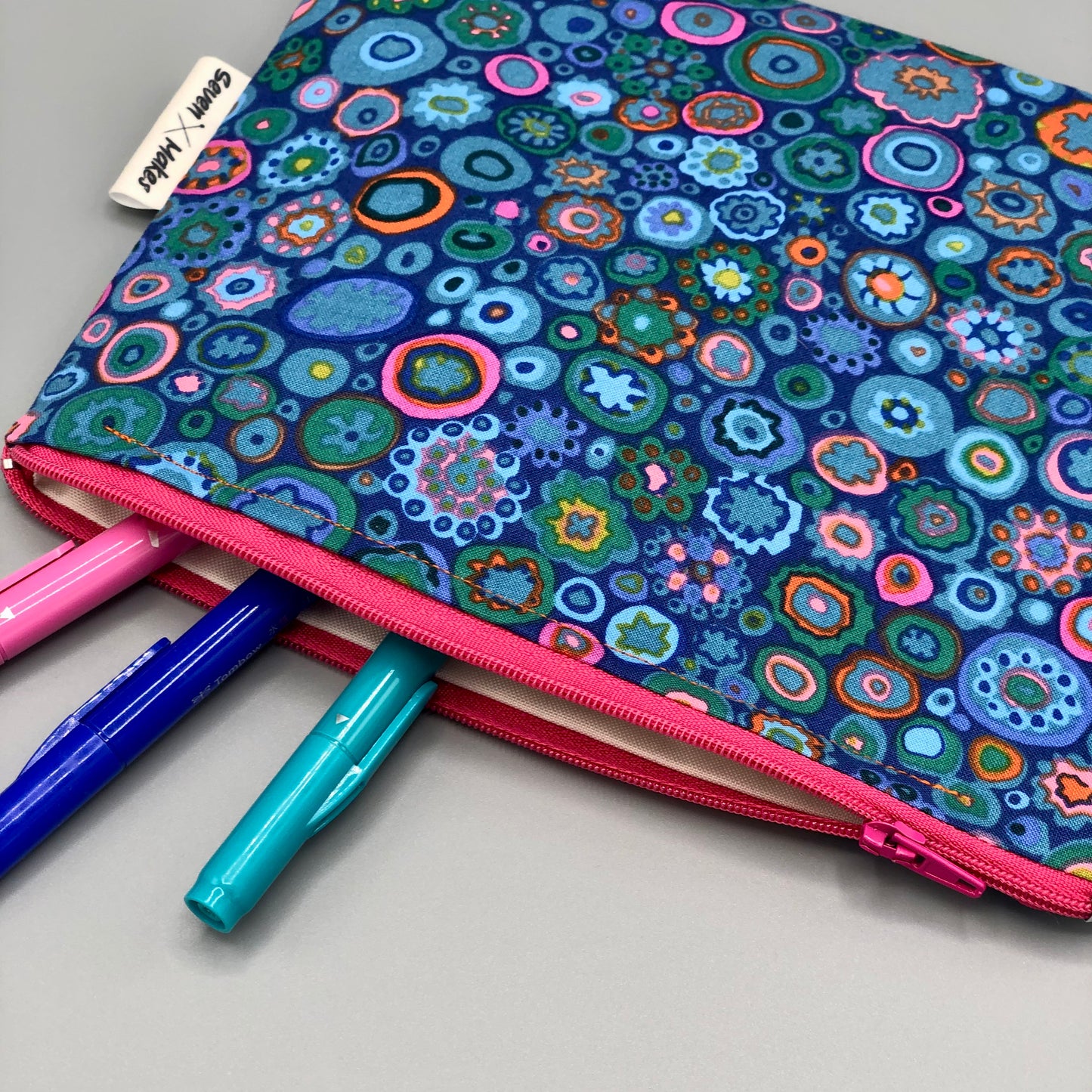 Kaffe fasset lined zipper bag