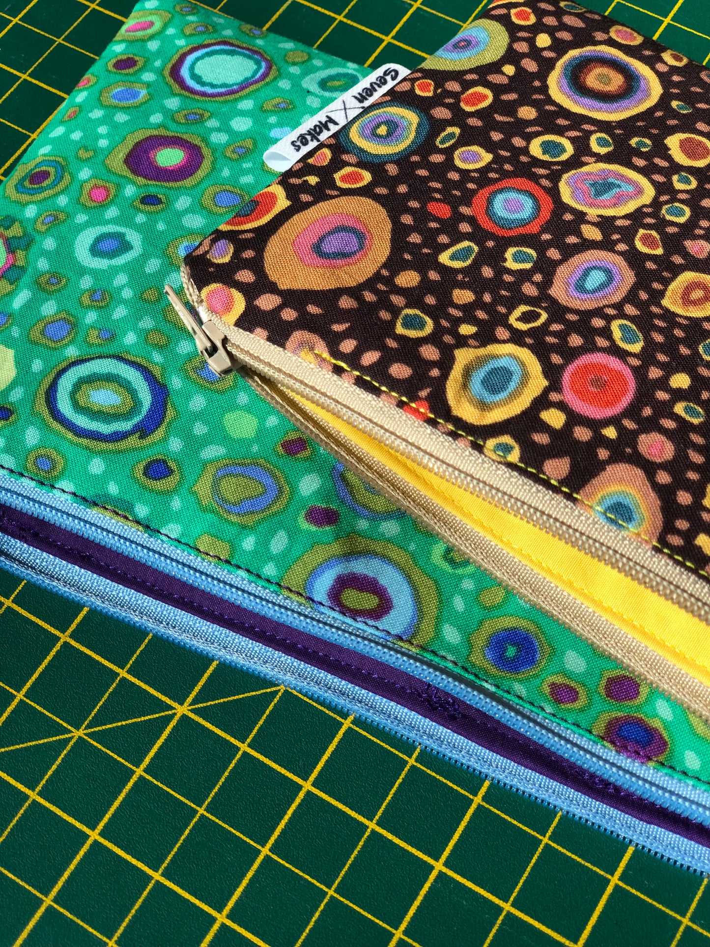 Kaffe fasset lined zipper bag