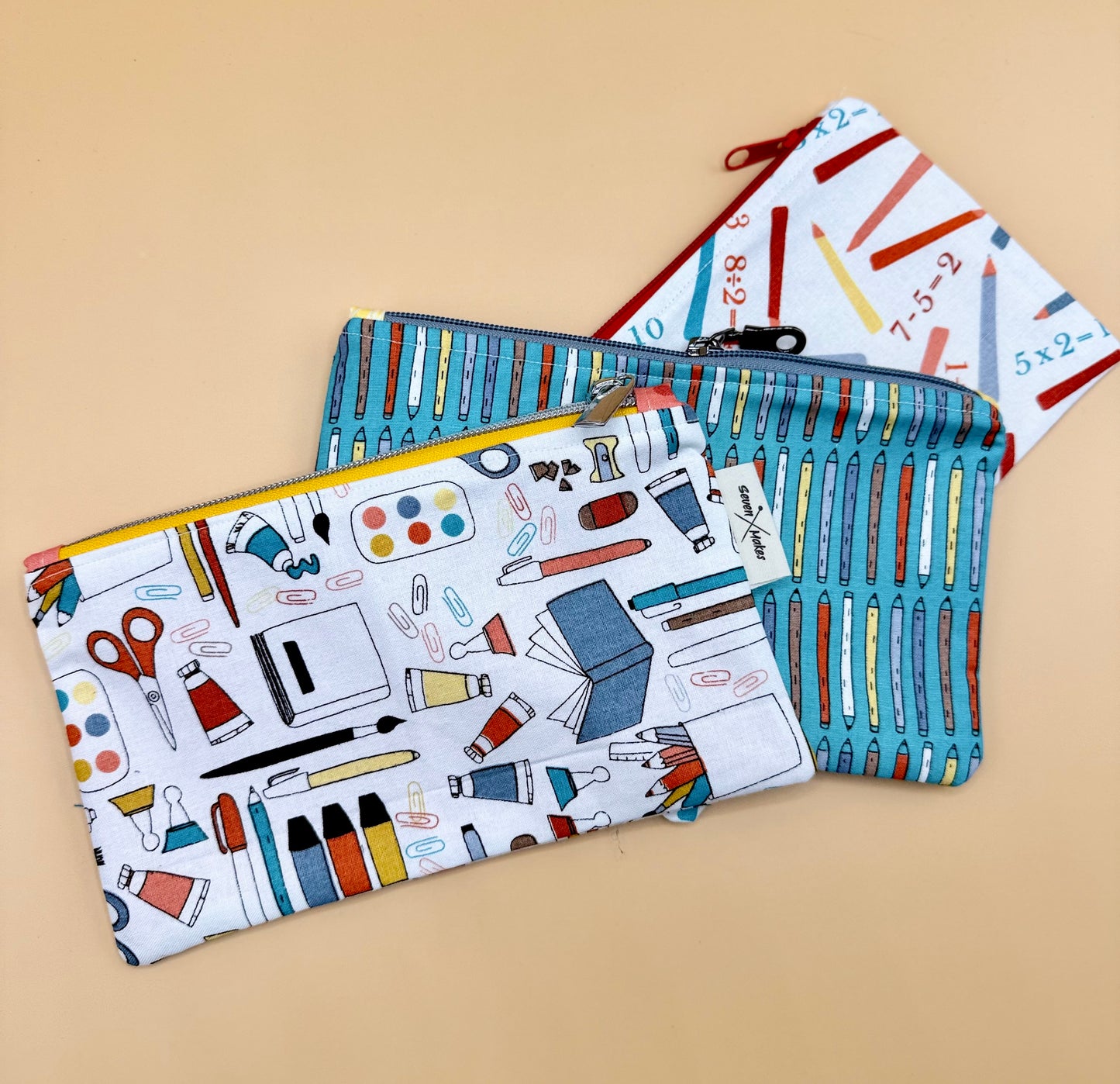 Stationery Art Supplies Zipper Range