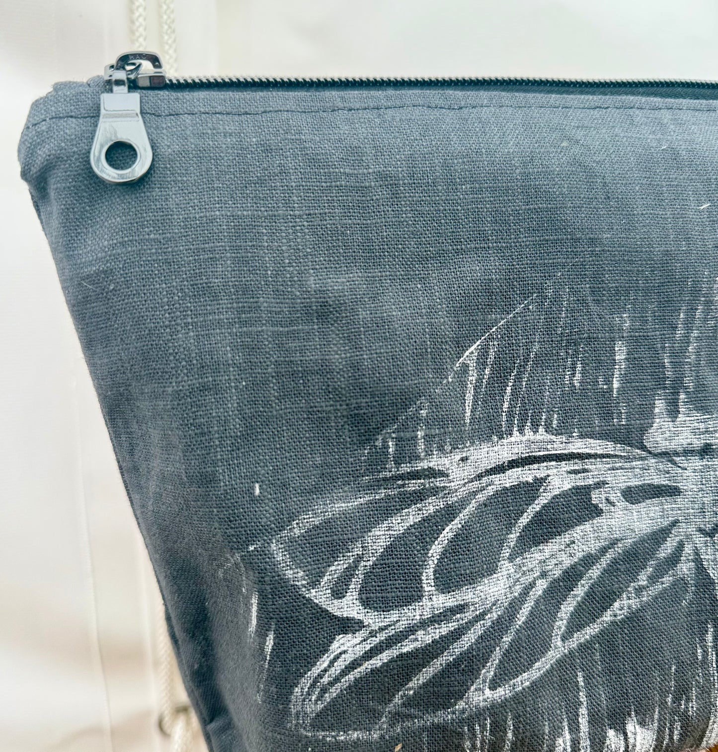 Hand-Printed Wash Bags