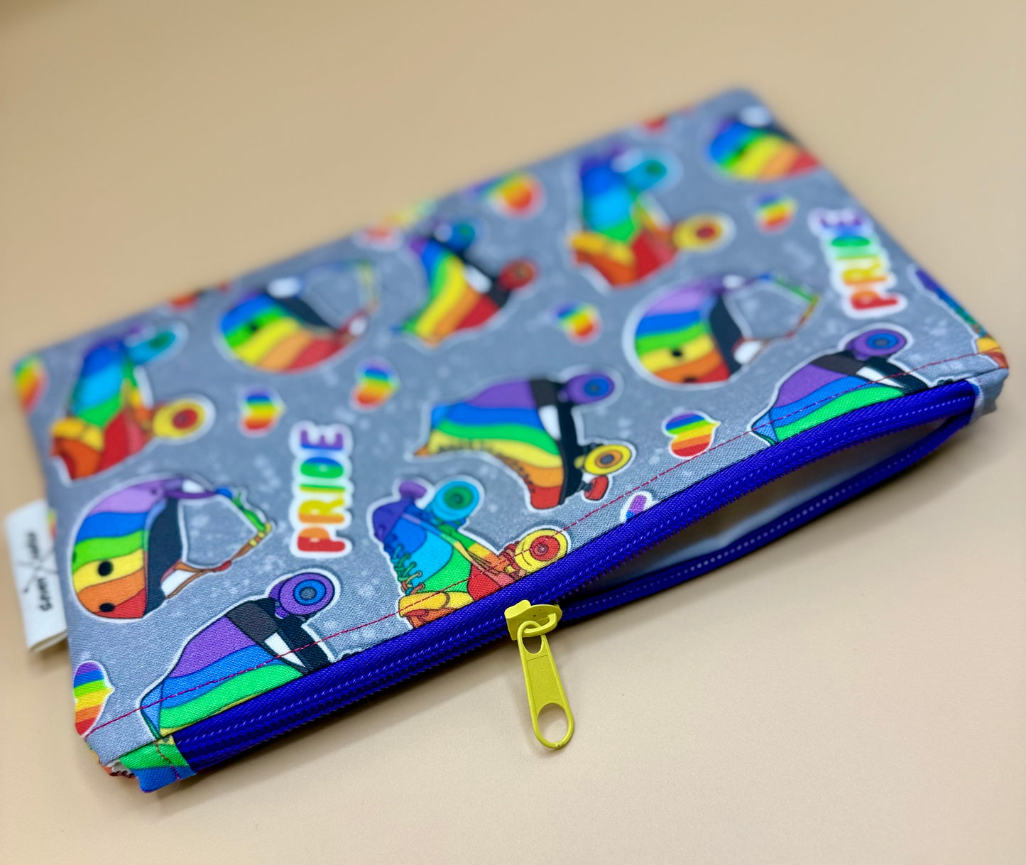 Roller derby zipper bag