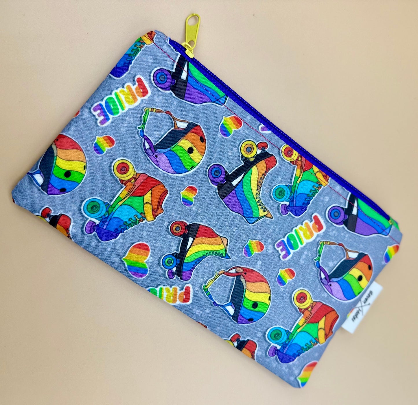 Roller derby zipper bag
