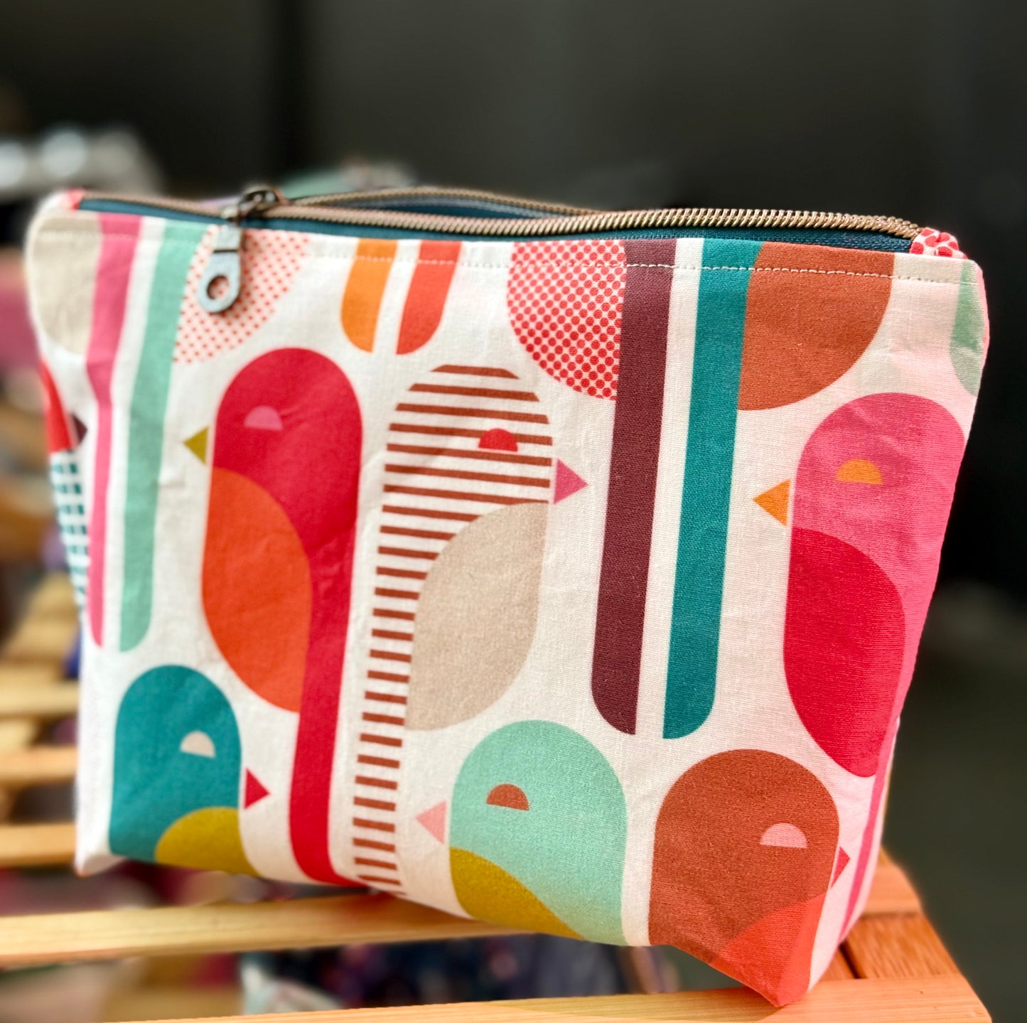 Bauhaus Birds Big Zipper