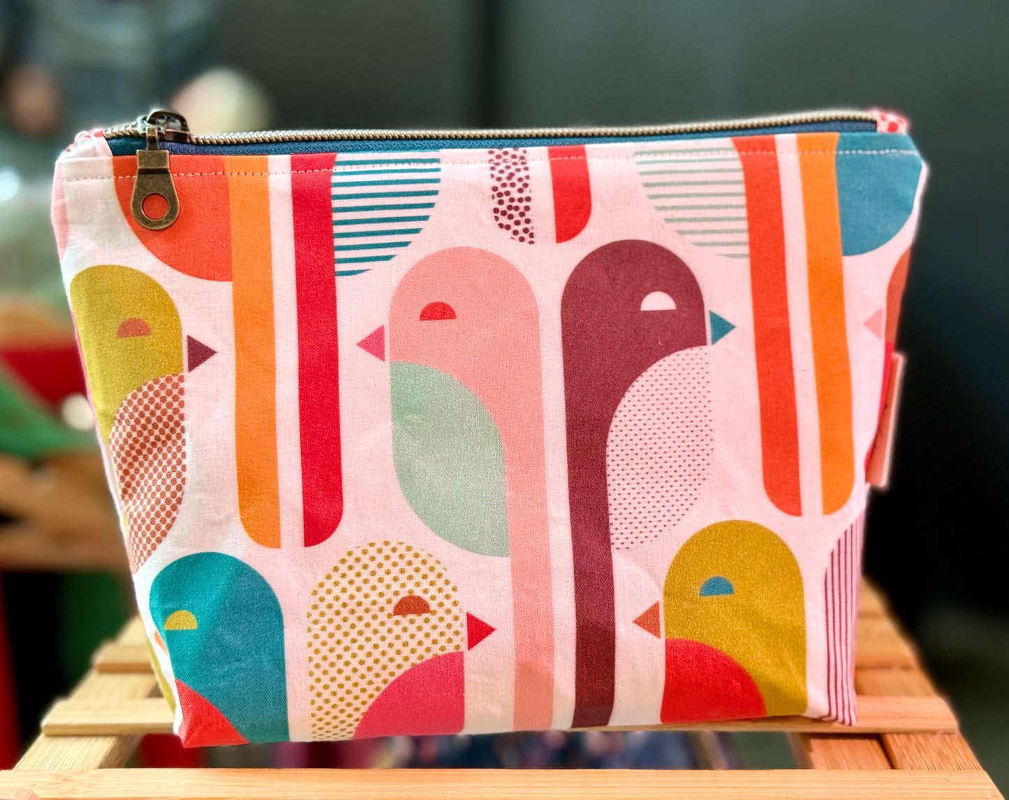 Bauhaus Birds Big Zipper