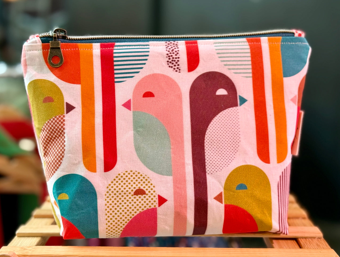 Bauhaus Birds Big Zipper