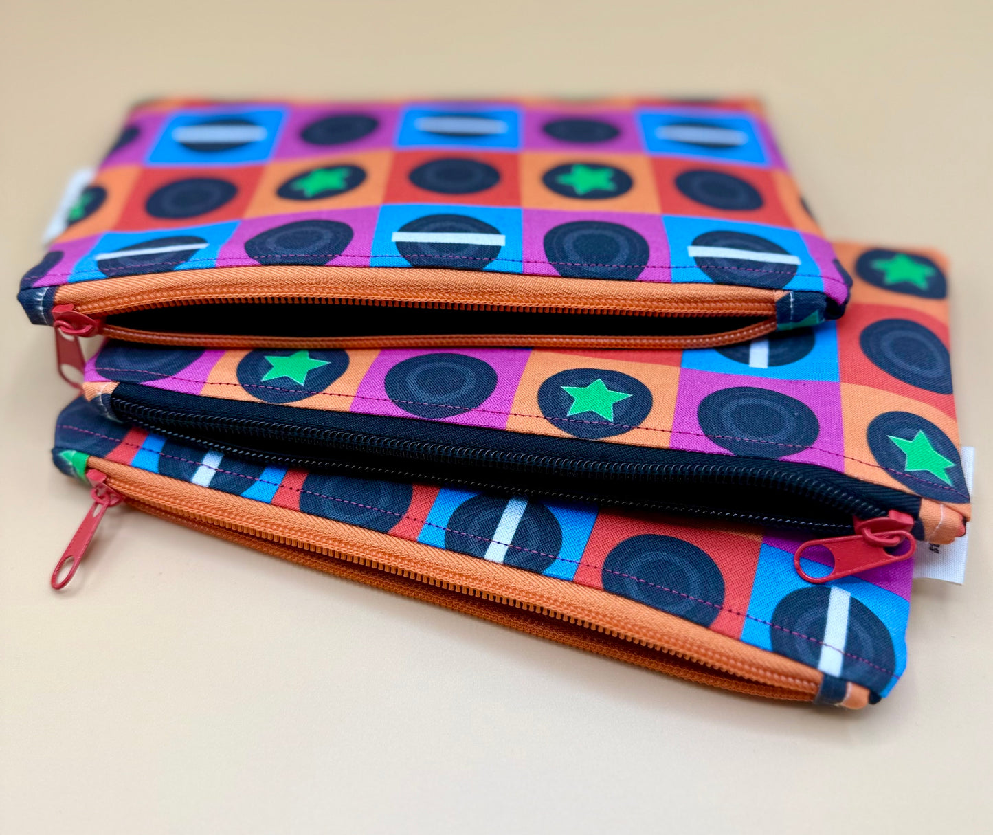 Roller derby zipper bag