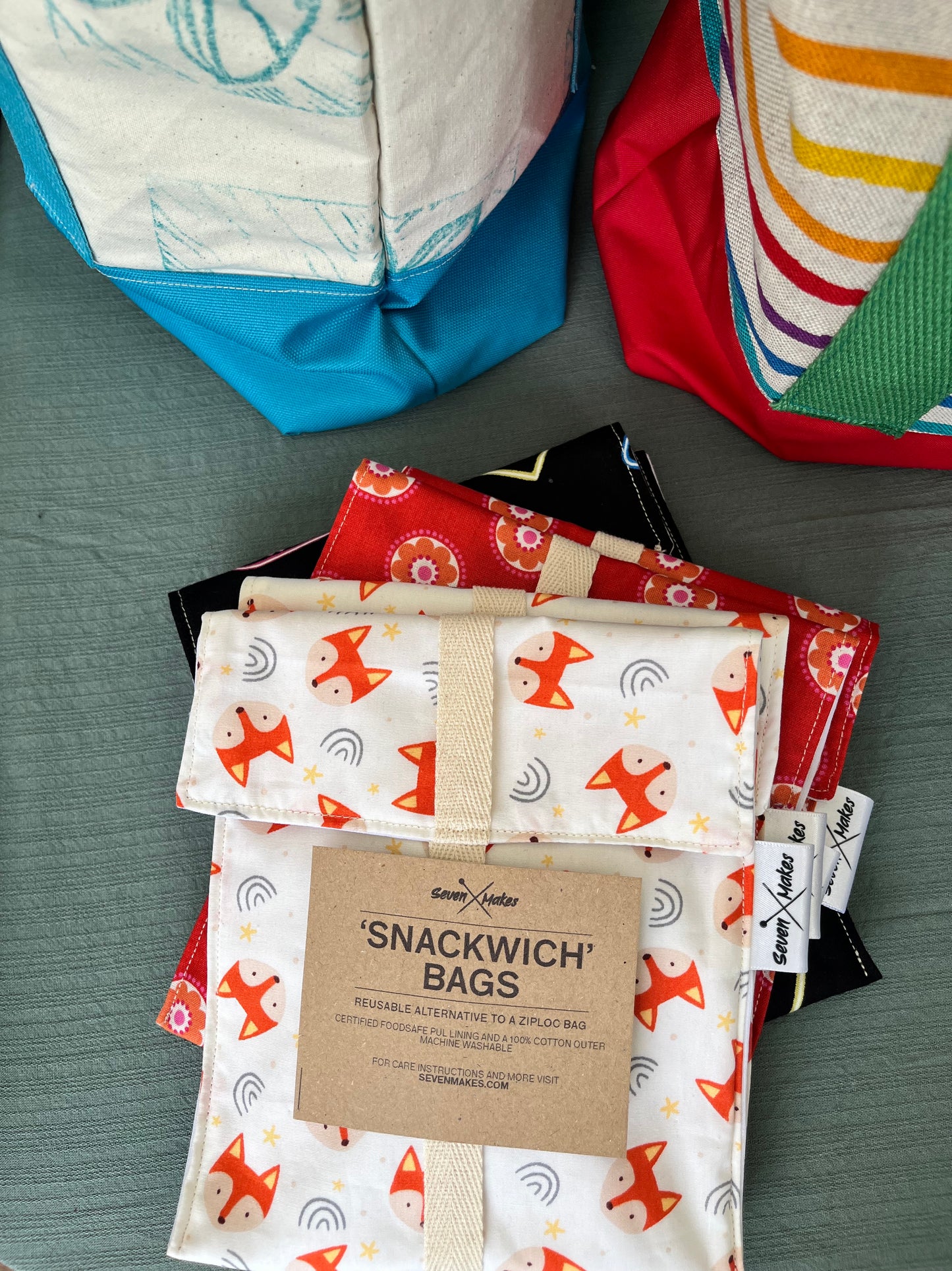 Reusable Snackwich Bags