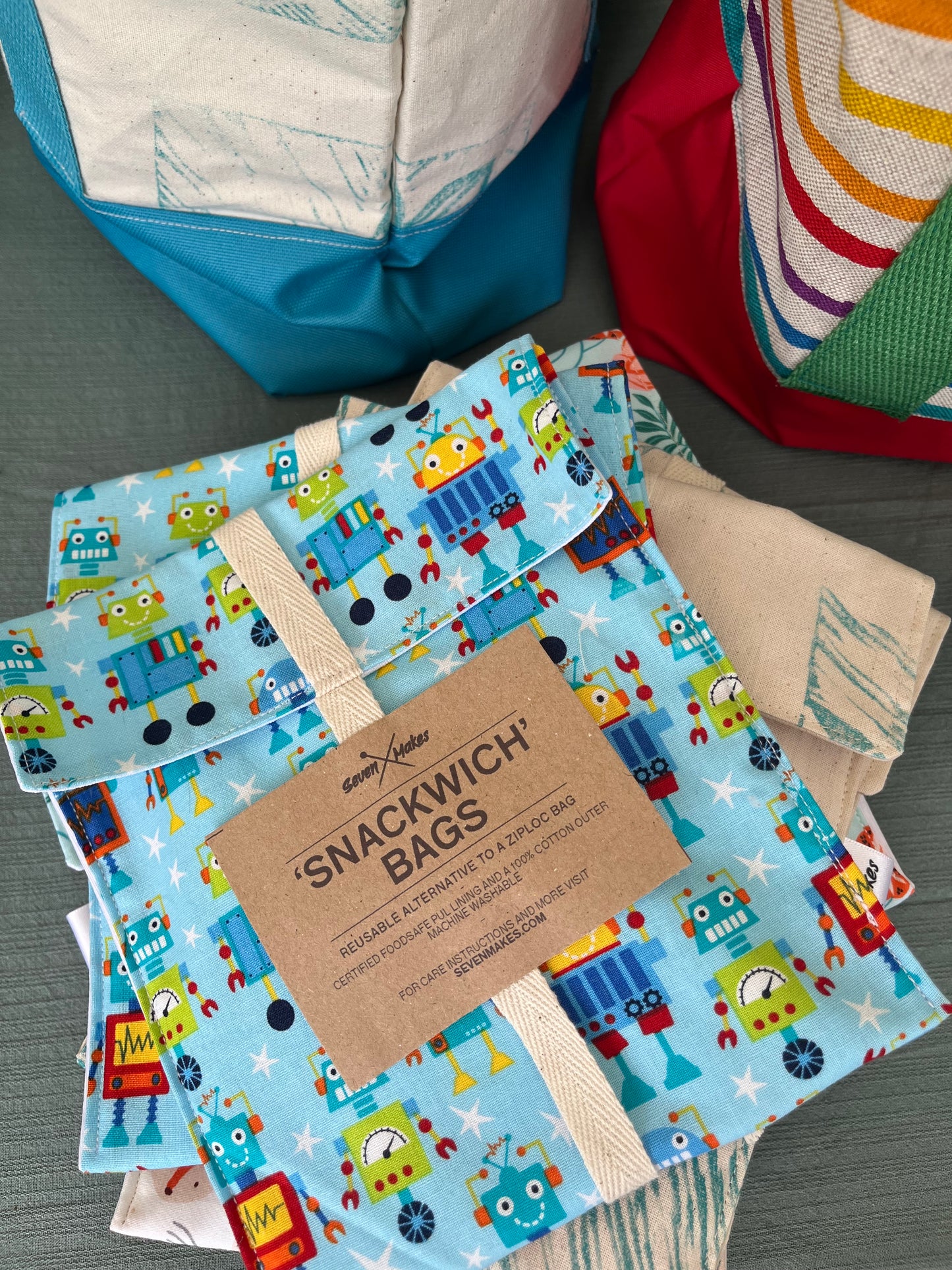 Reusable Snackwich Bags