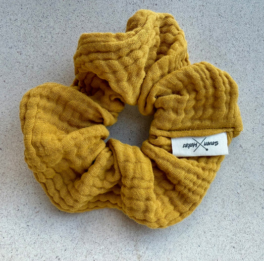 Organic Cotton Gauze Scrunchies