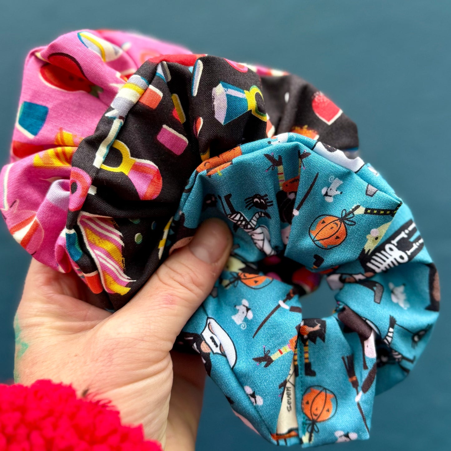 Halloween Scrunchies