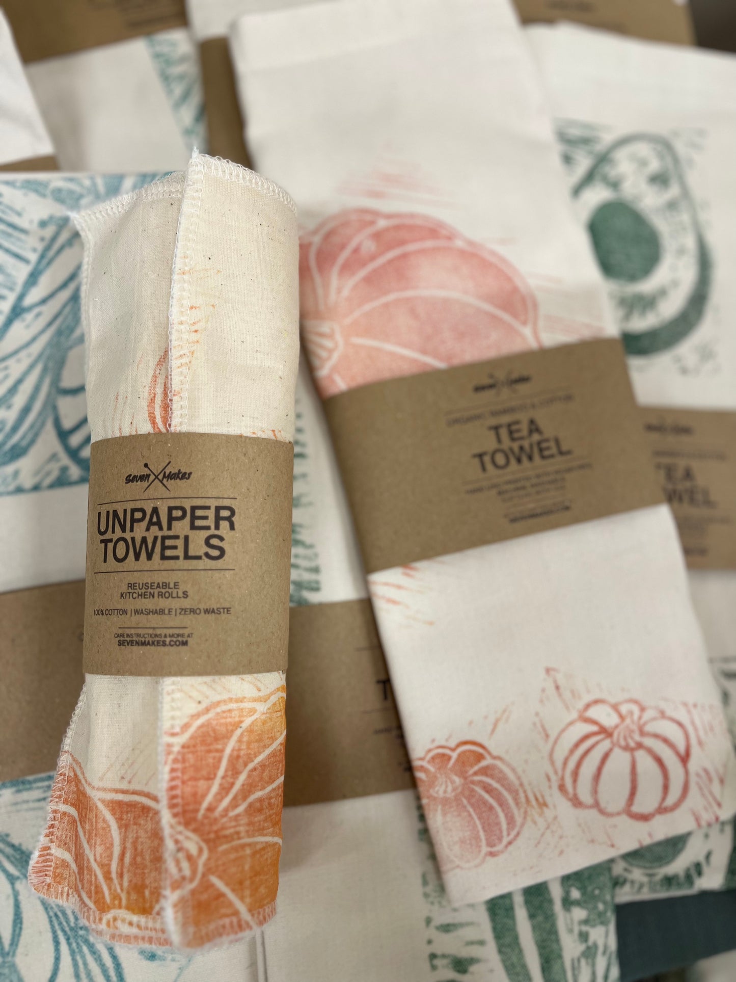 Unpaper Towels Reusable Kitchen Roll