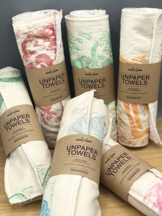 Unpaper Towels Reusable Kitchen Roll