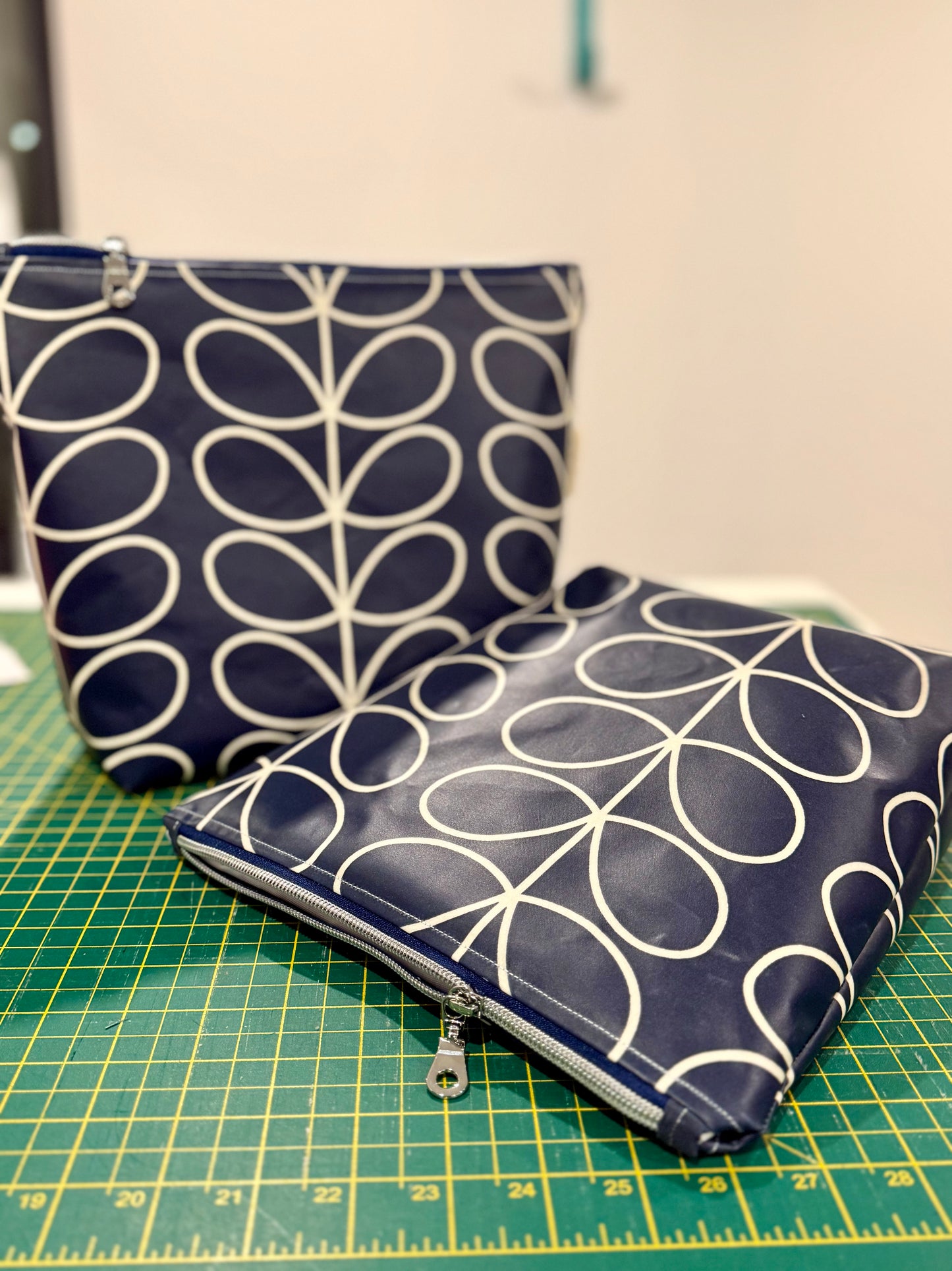 big enough for all your bottles and bathroom bits and bobs, this waterproof lined oilcloth washbag is a great gift for anyone with a good beauty regime