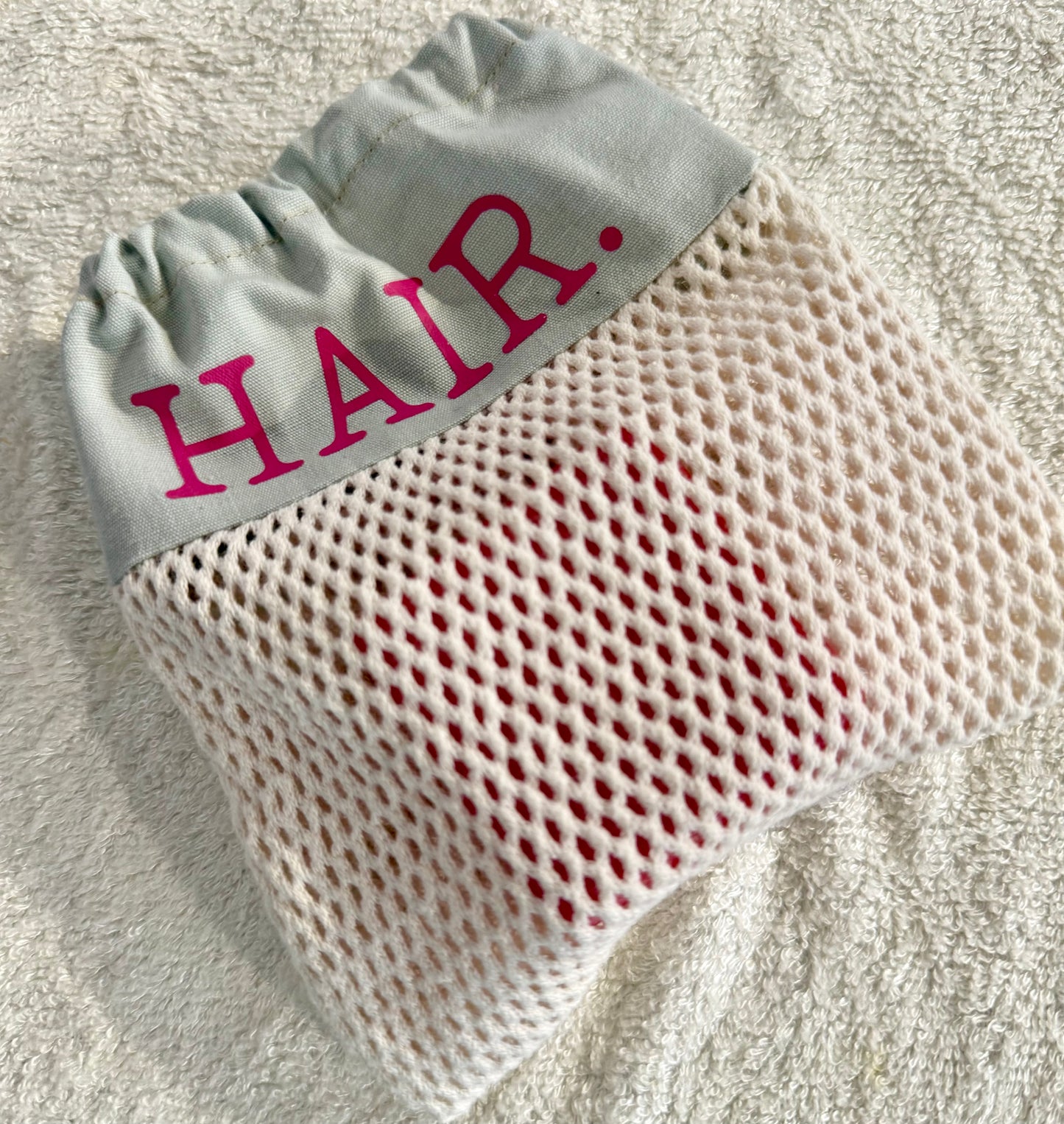 net bags for the bathroom - store  shampoo and conditioner bars