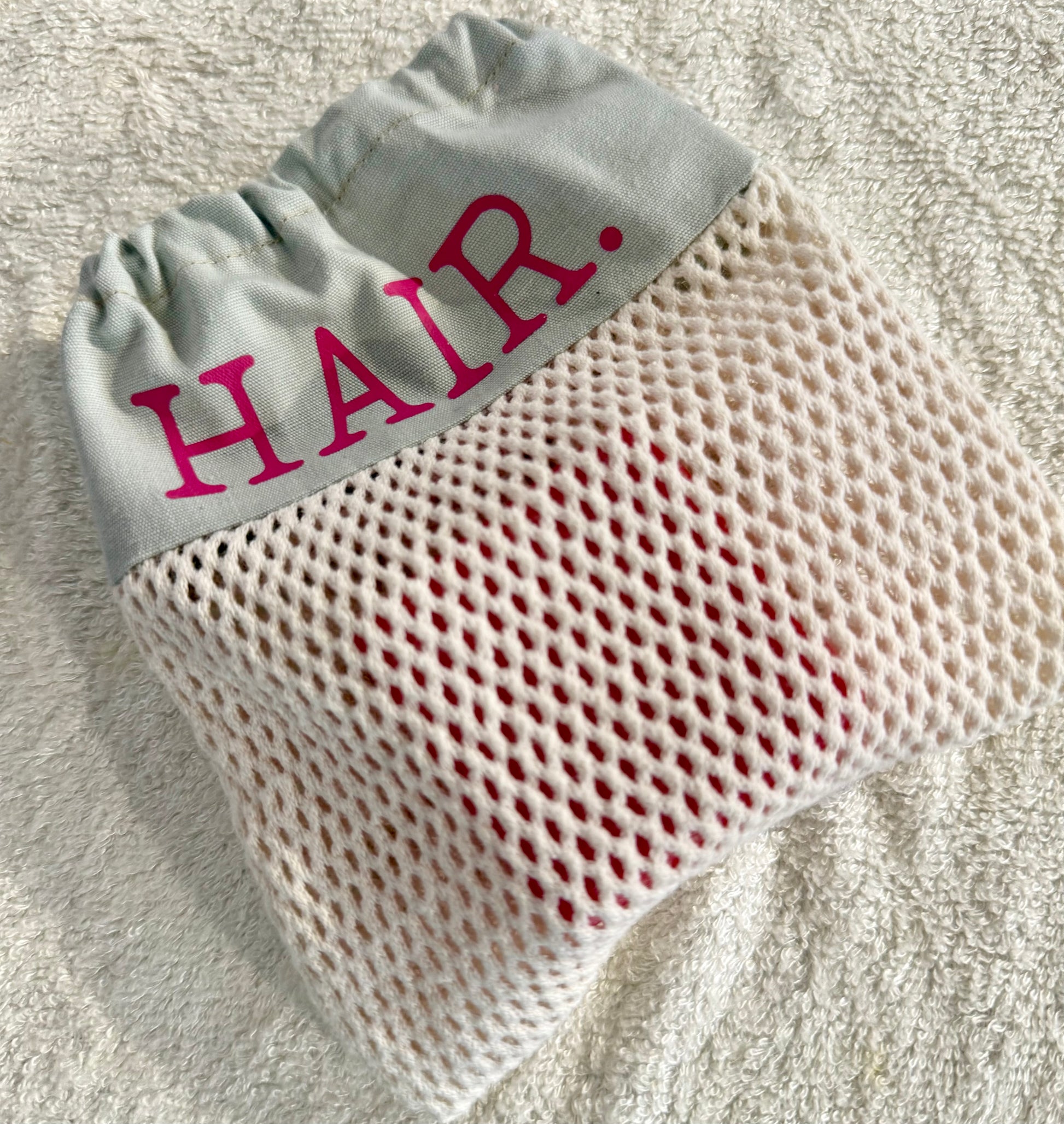 net bags for the bathroom - store  shampoo and conditioner bars