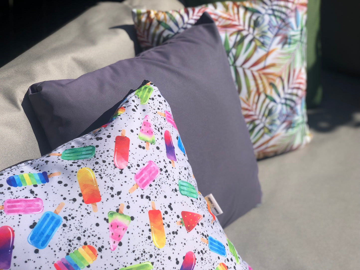 Outdoor Cushion Covers - Waterproof, Wipe Clean, Bring comfort to your outdoor space!