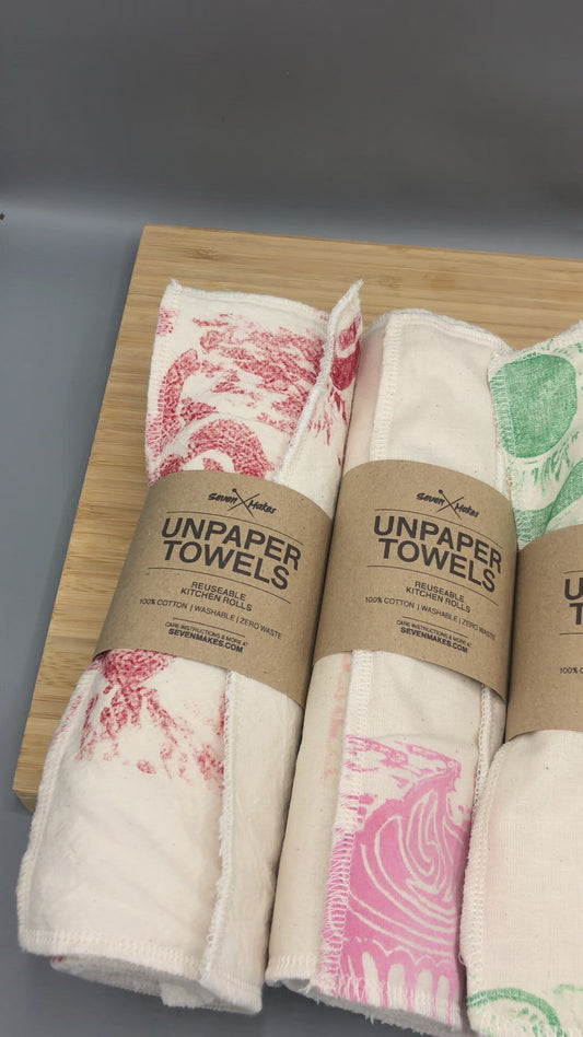 Unpaper Towels Reusable Kitchen Roll