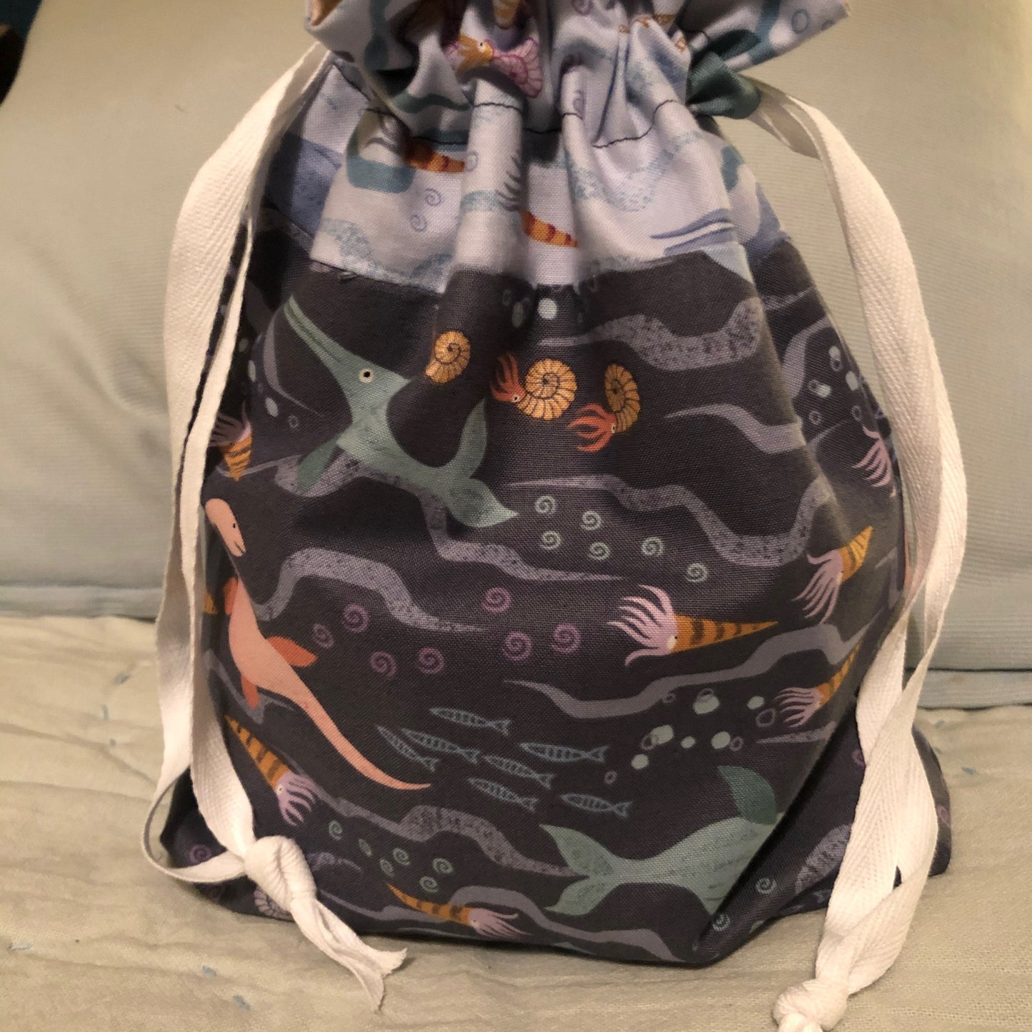 Lined Drawstring Bag