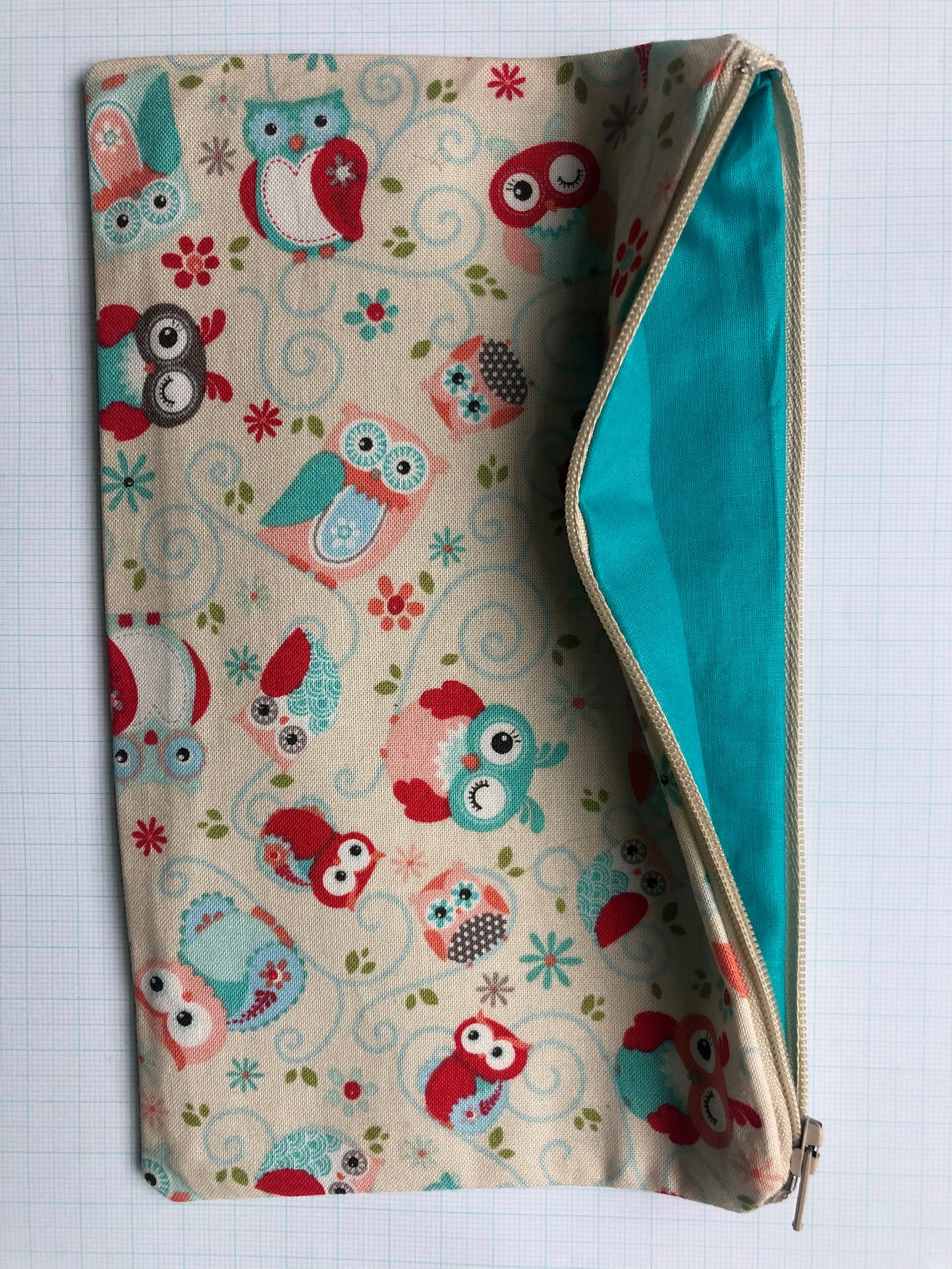 Owl Zipper Pouches