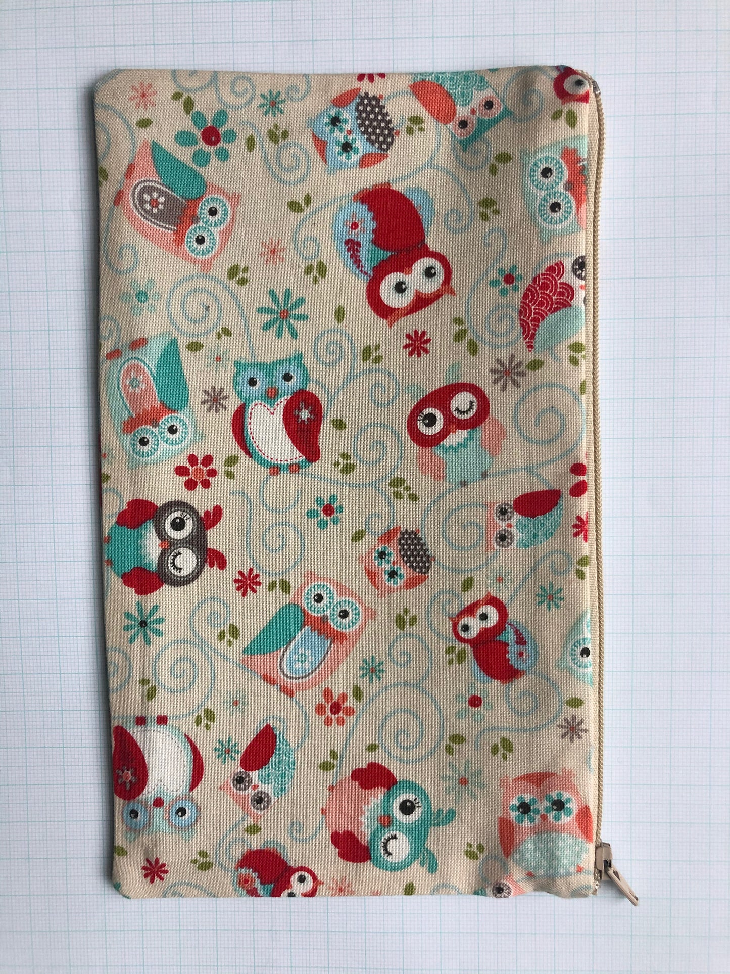 Owl Zipper Pouches