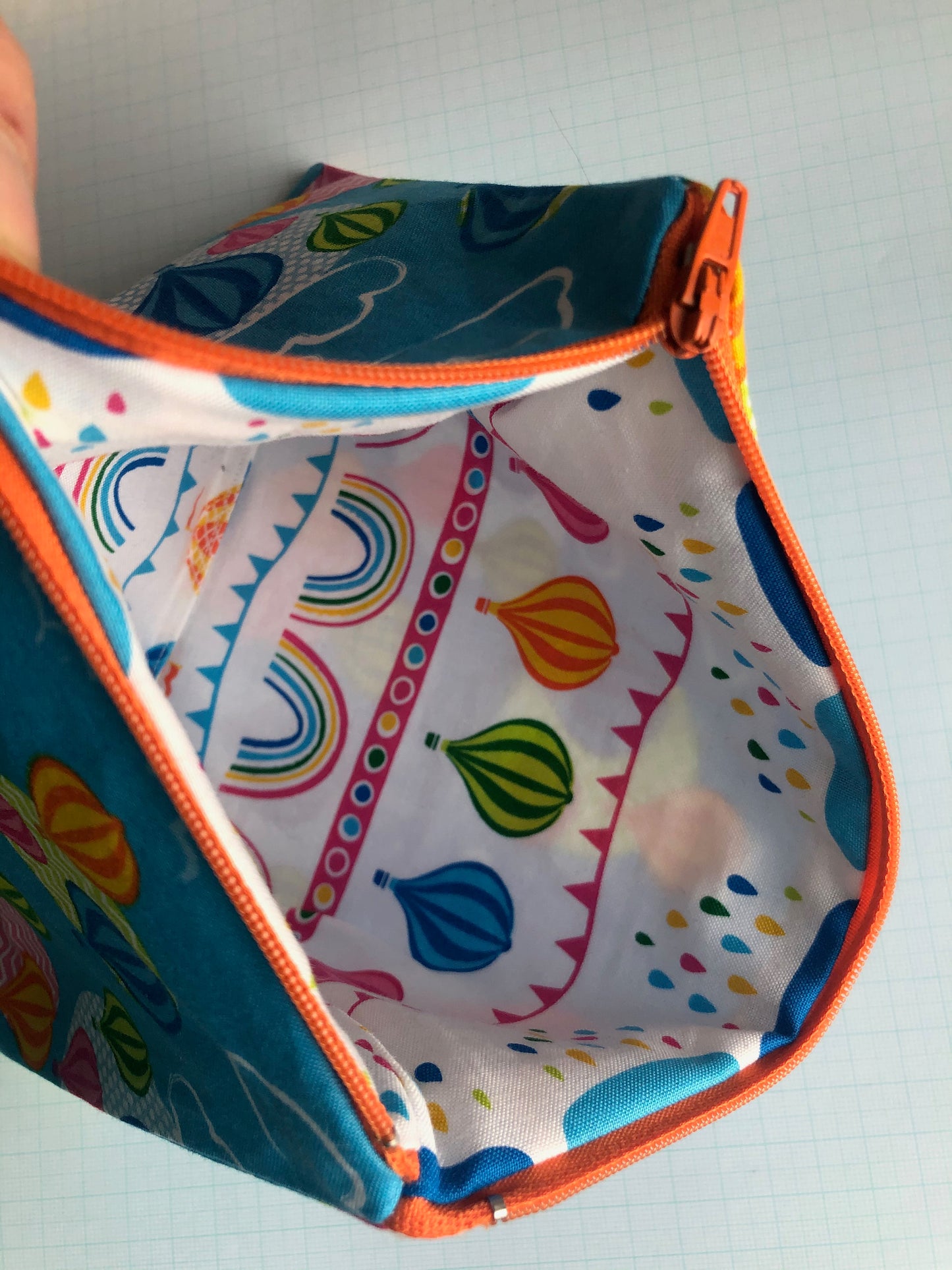 Up! Up! and Away! Zipper Pouch