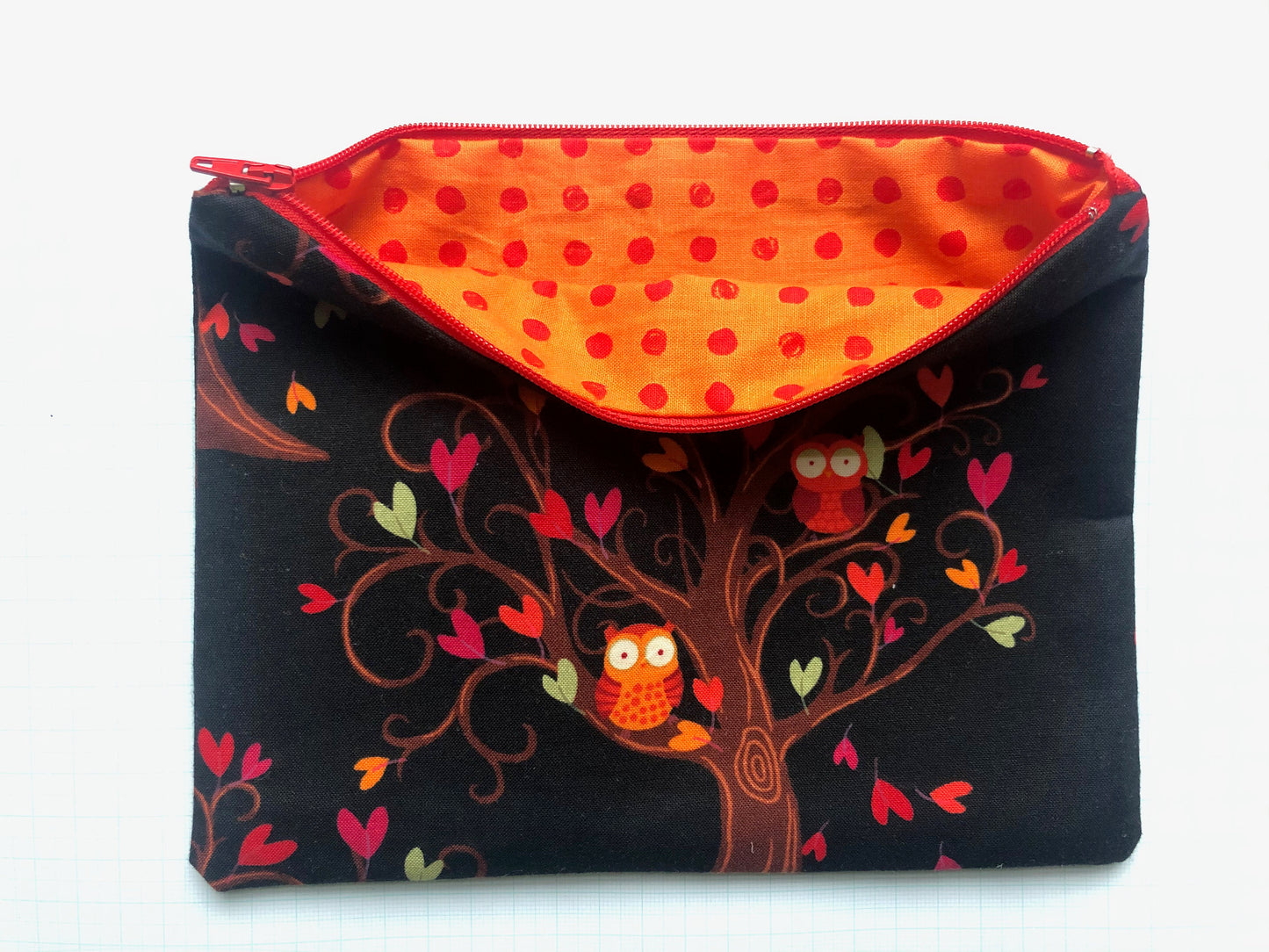 Owl Zipper Pouches