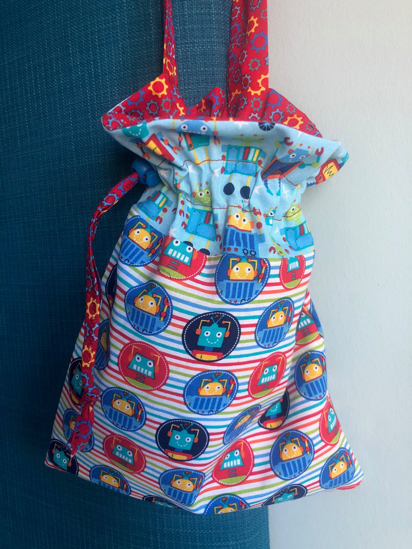 Lined Drawstring Bag