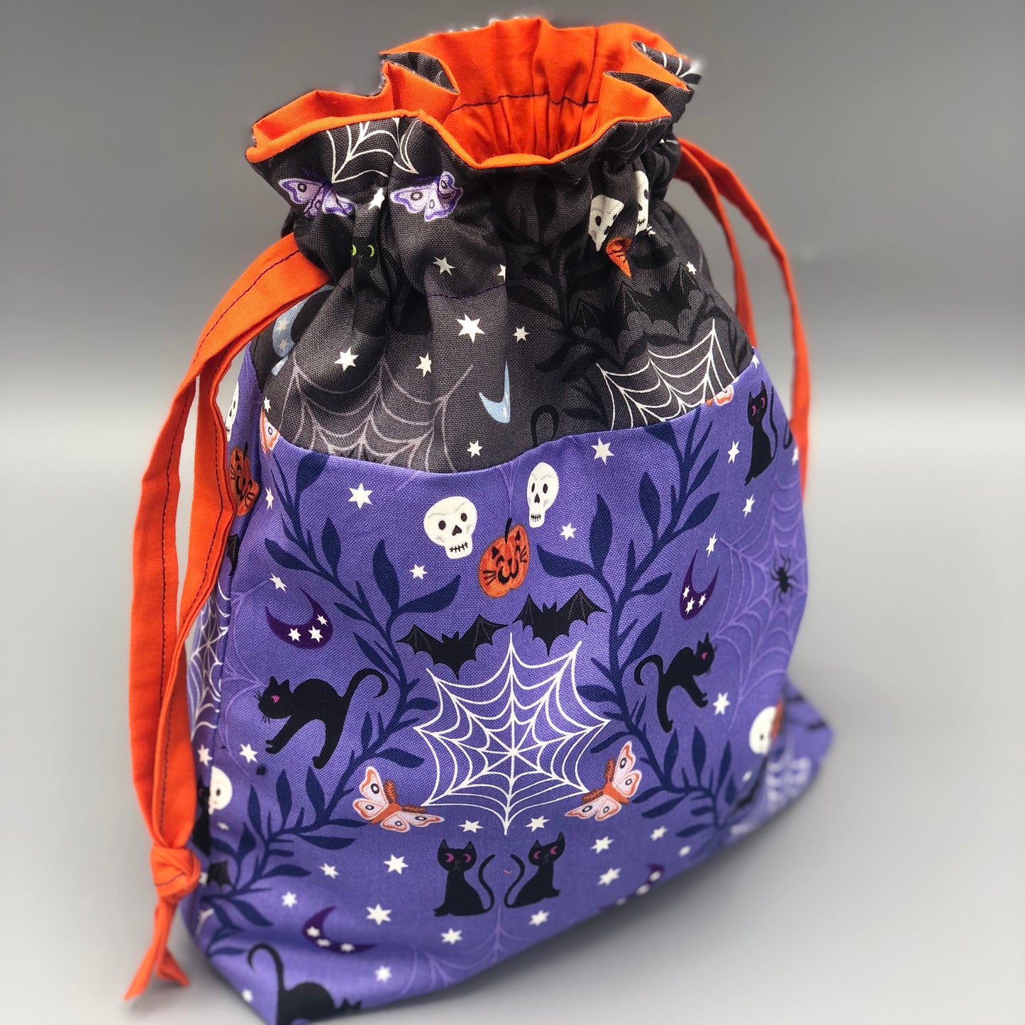 Halloween Drawstring Bag, Trick or Treat, Gift Bags
