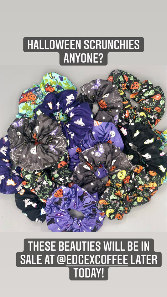 Halloween Scrunchies