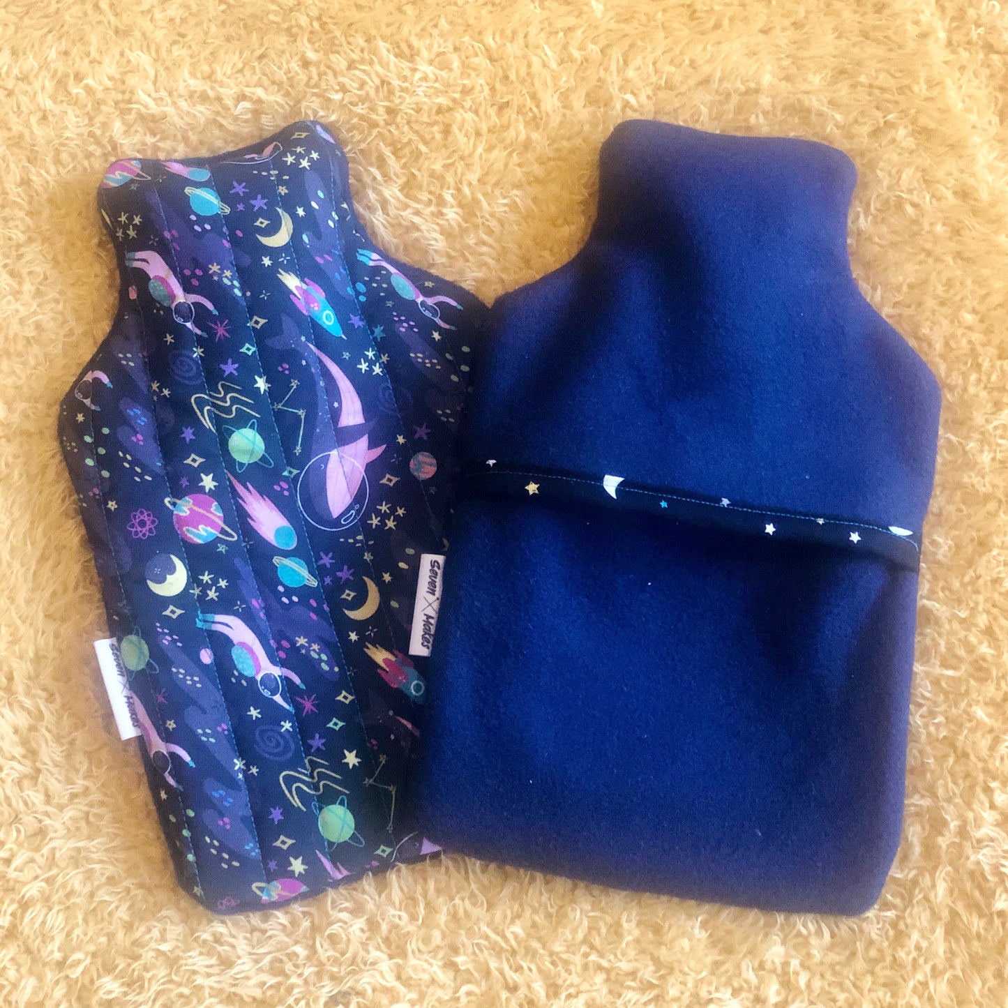 Quilted Hot Water Bottle Cover Incl HWB!