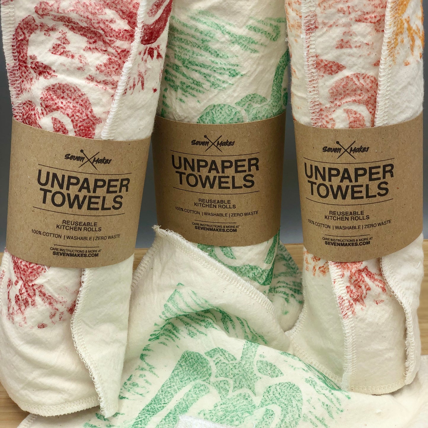 Unpaper Towels Reusable Kitchen Roll