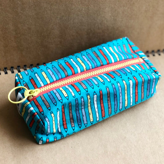 Pencils Boxy Zipper