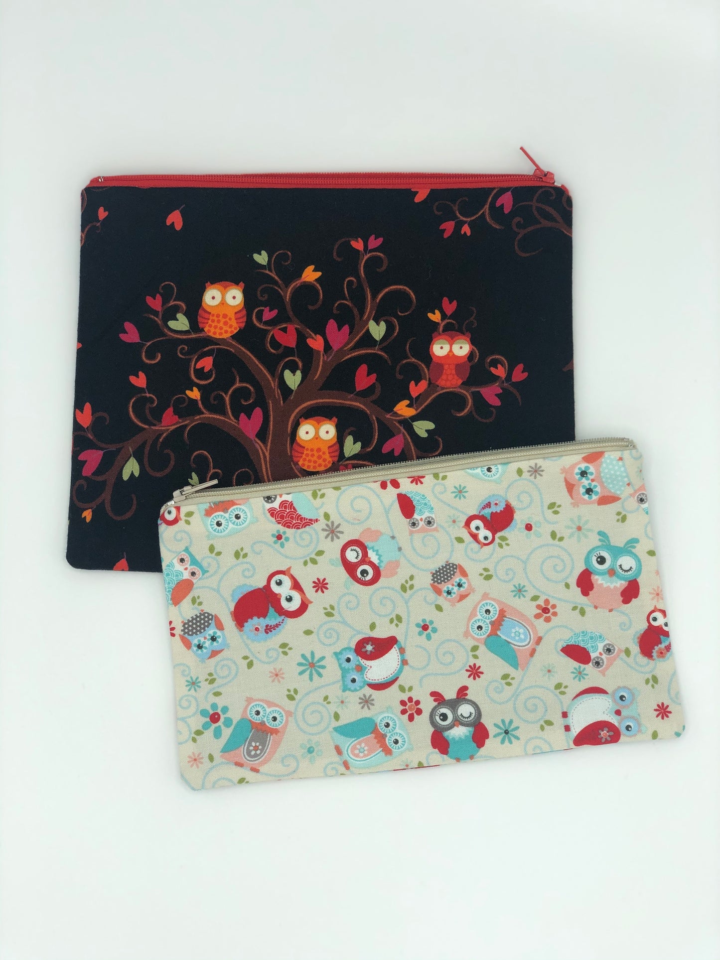 Owl Zipper Pouches