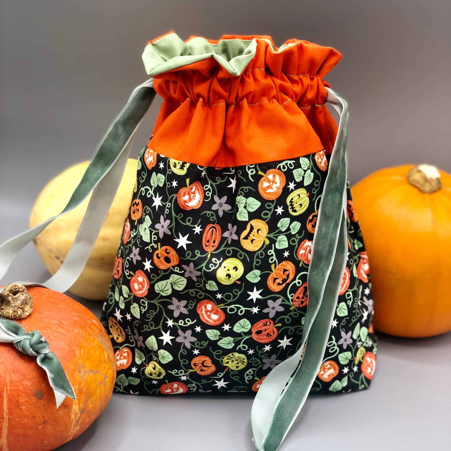 Halloween Drawstring Bag, Trick or Treat, Gift Bags