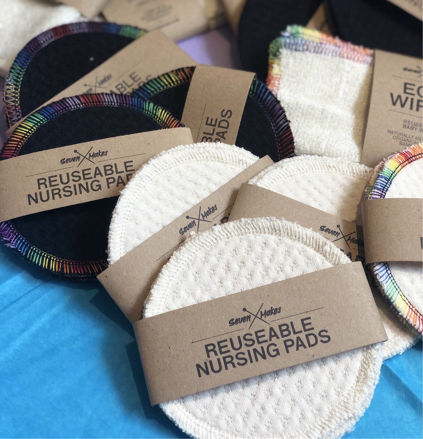 Reusable Nursing Pads - ultra absorbent washable pads for breast feeding