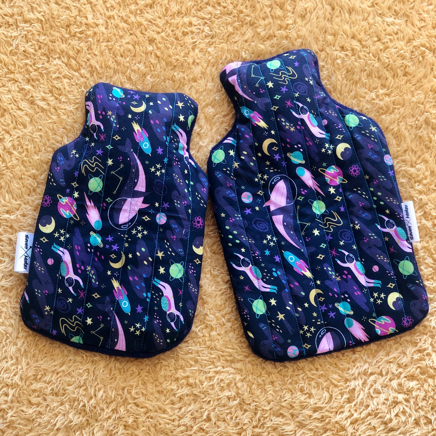 Quilted Hot Water Bottle Cover Incl HWB!